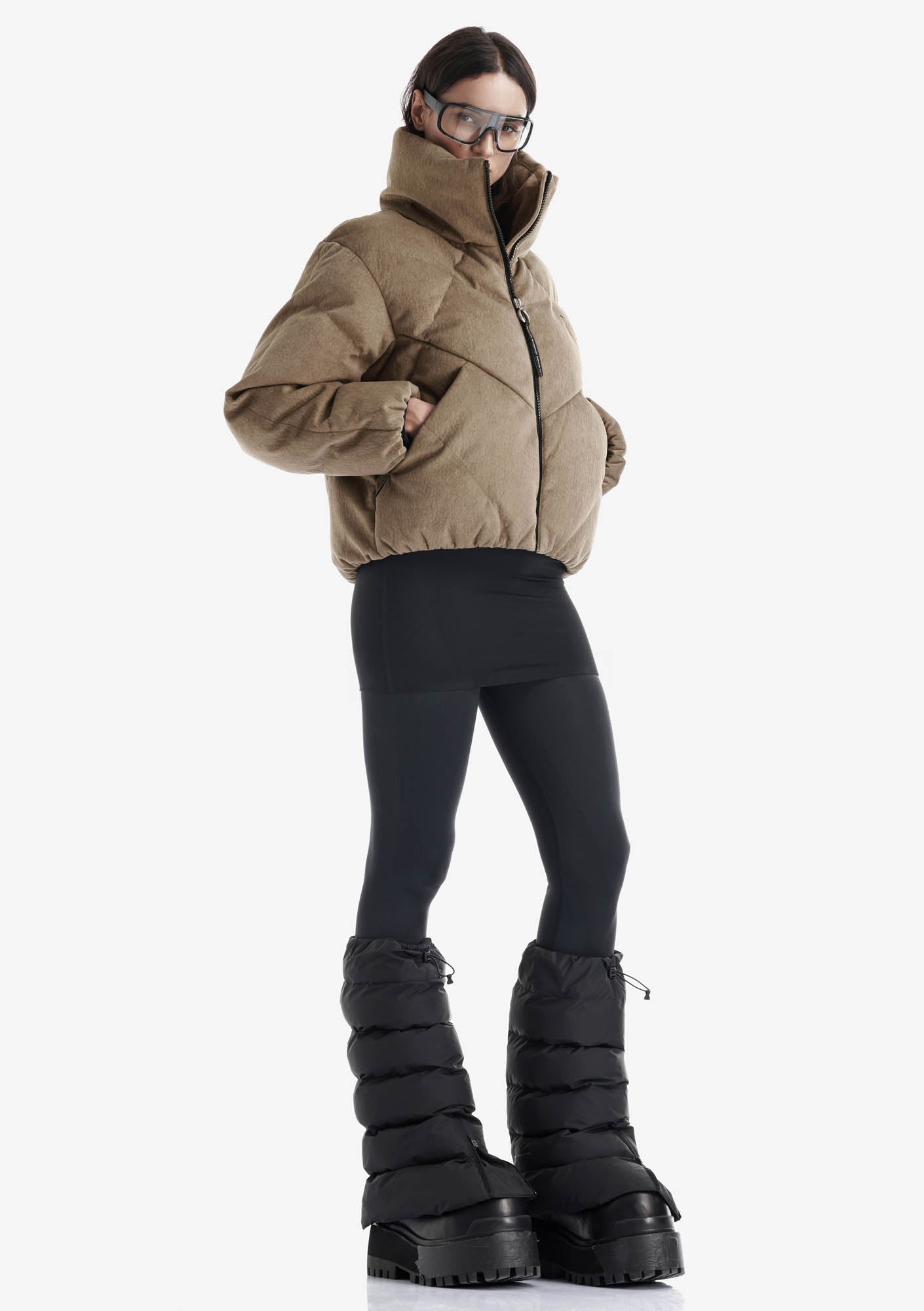 NEBULA Short Puffer Jacket Qw616