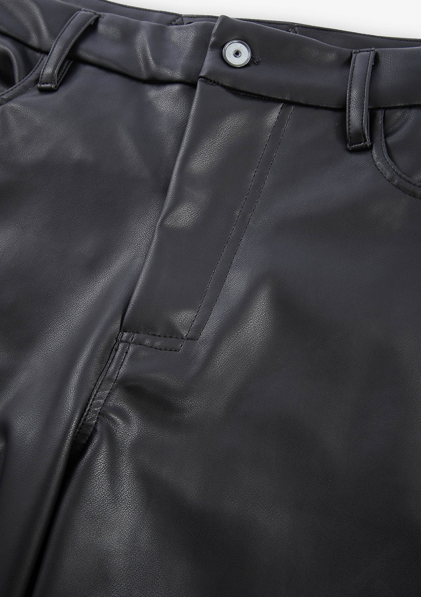 VINT Hose aus Kunstleder Rm216