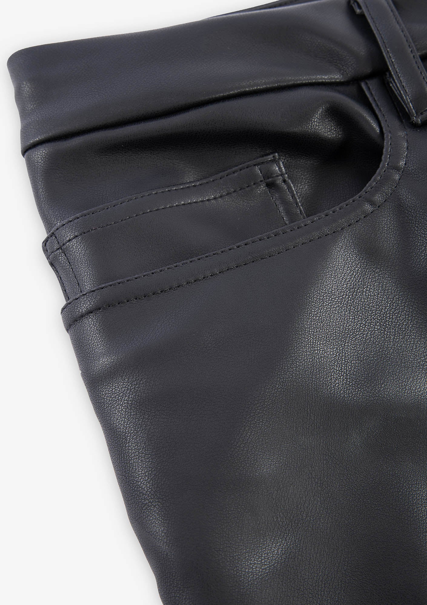 VINT Hose aus Kunstleder Rm216