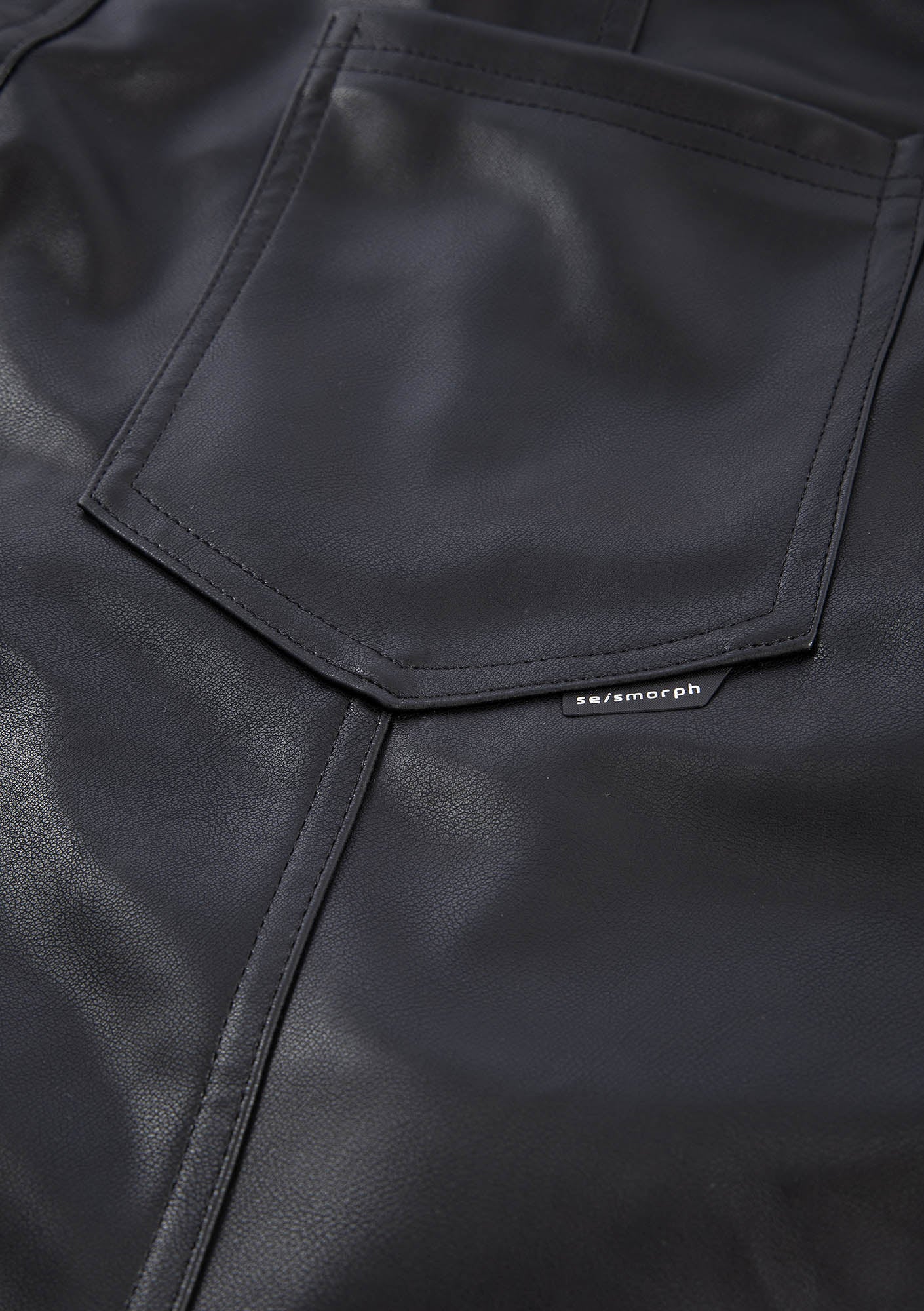 VINT Hose aus Kunstleder Rm216