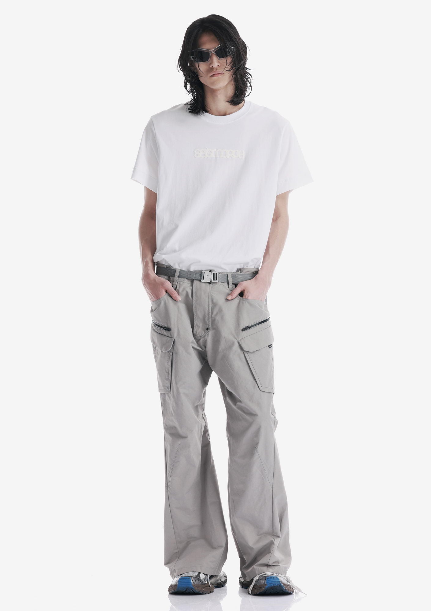 TATEL Cargo Flared Pants Rm224