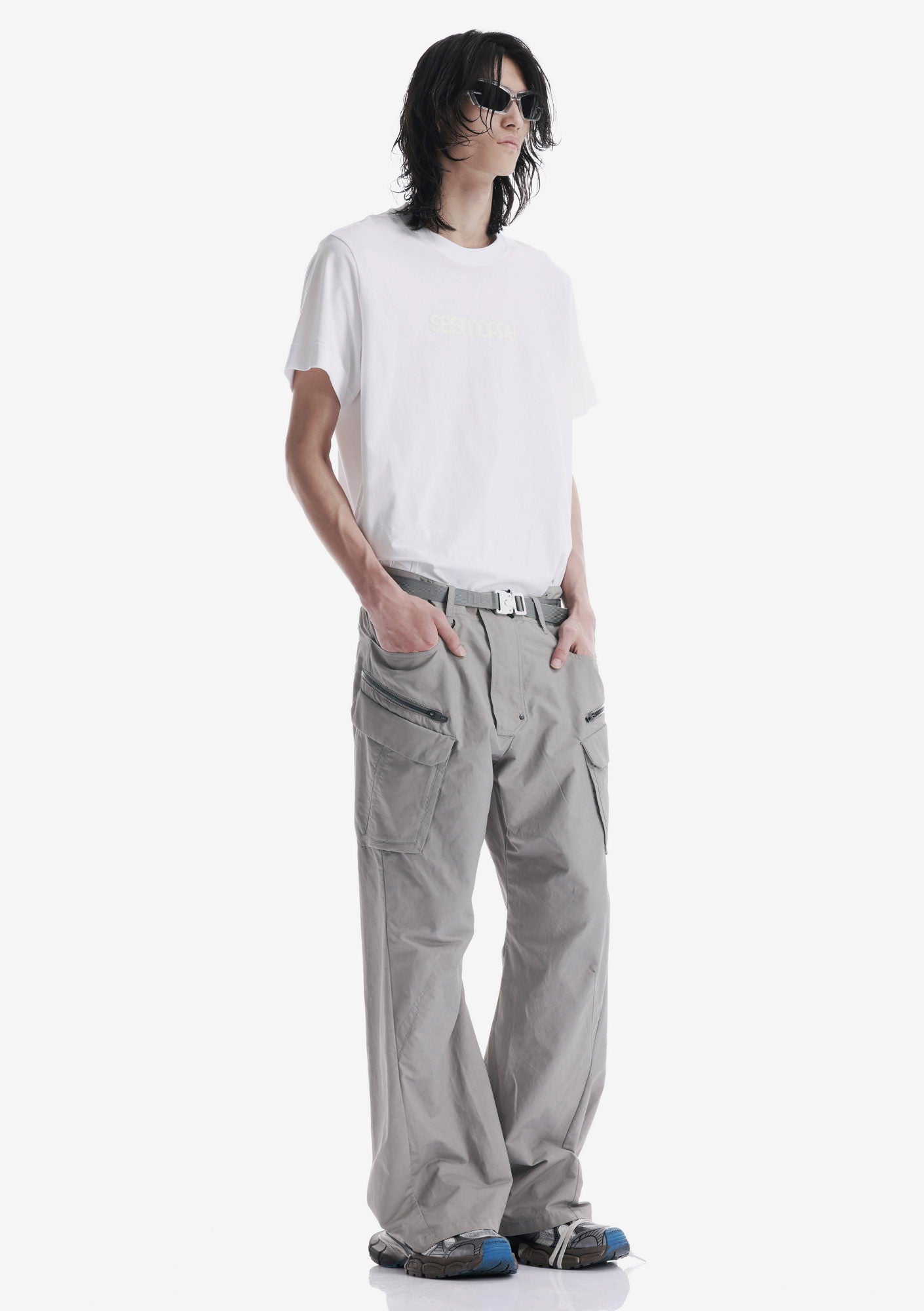 TATEL Cargo Flared Pants