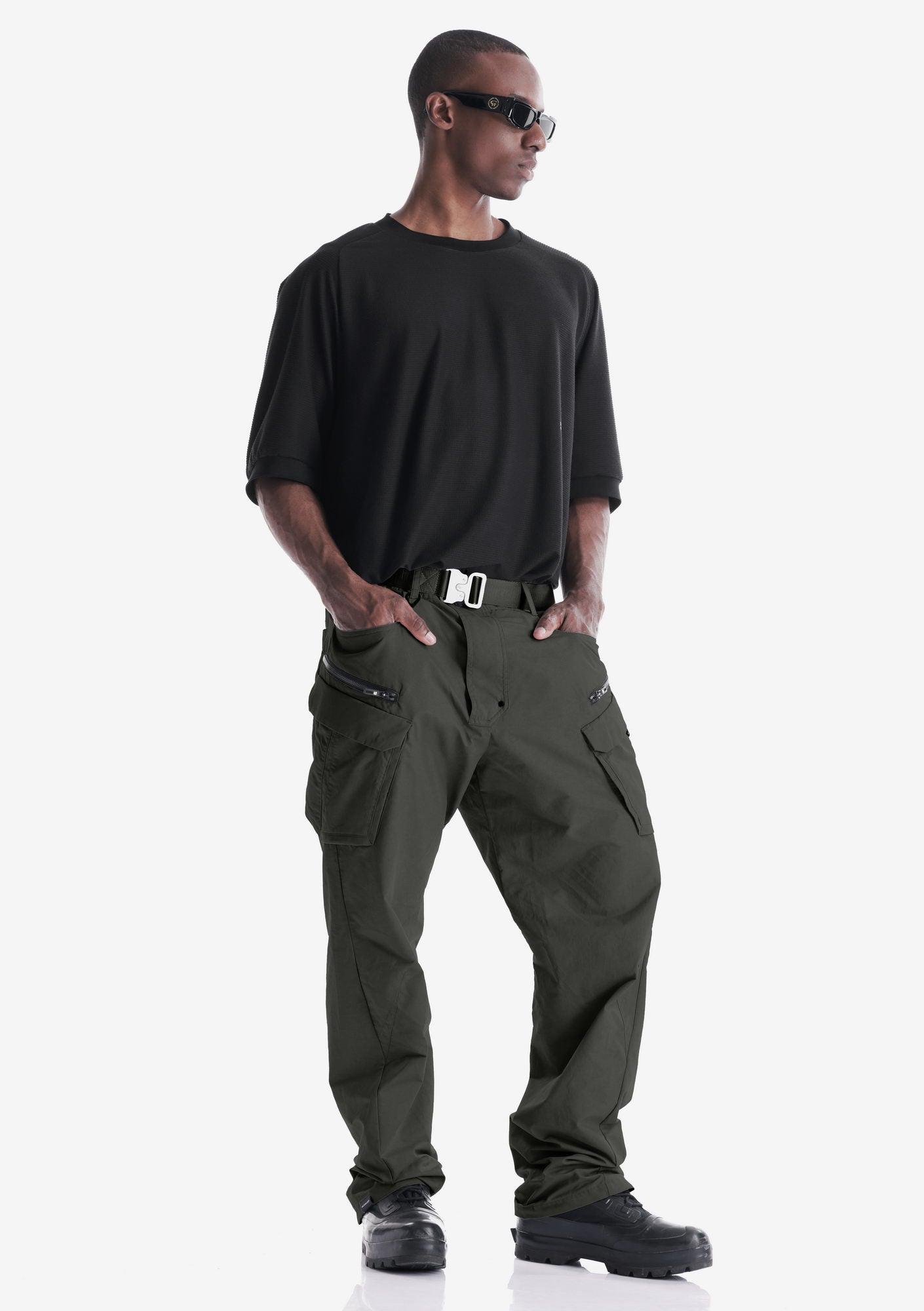 TATEL Cargo Straight Pants