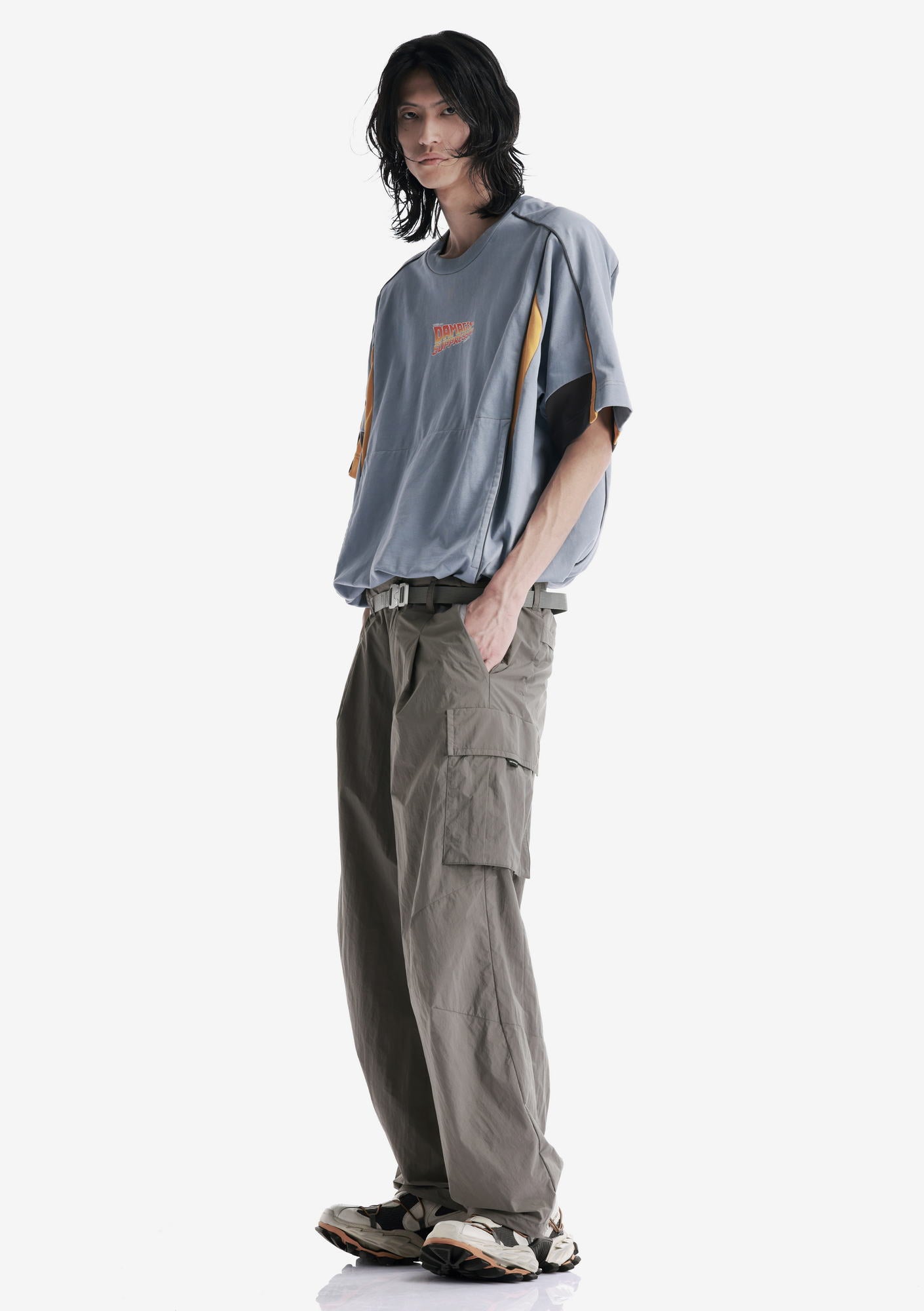 VANTH Loose Fit Cargo Pants Rm230
