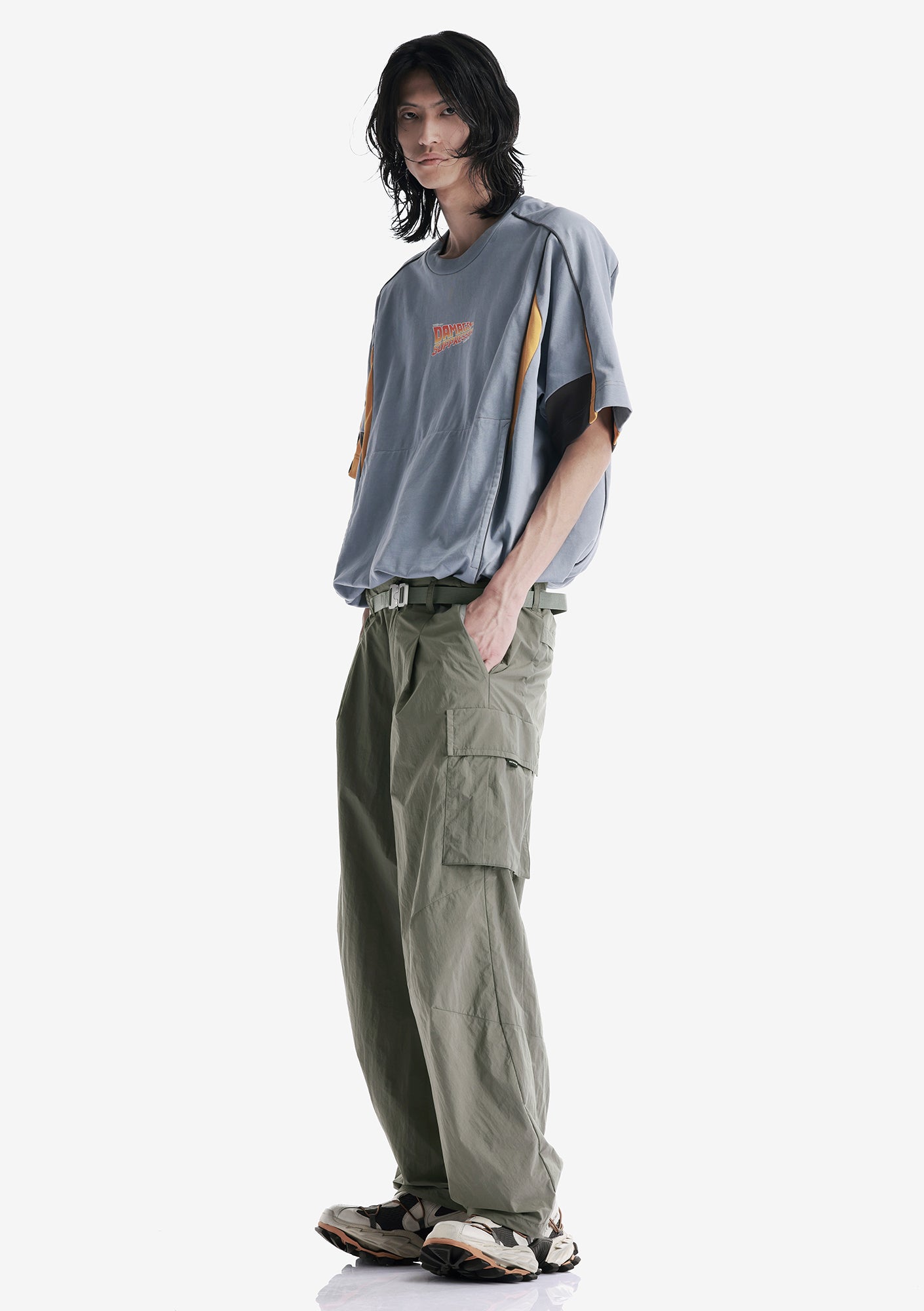 VANTH Loose Fit Cargo Pants Rm230