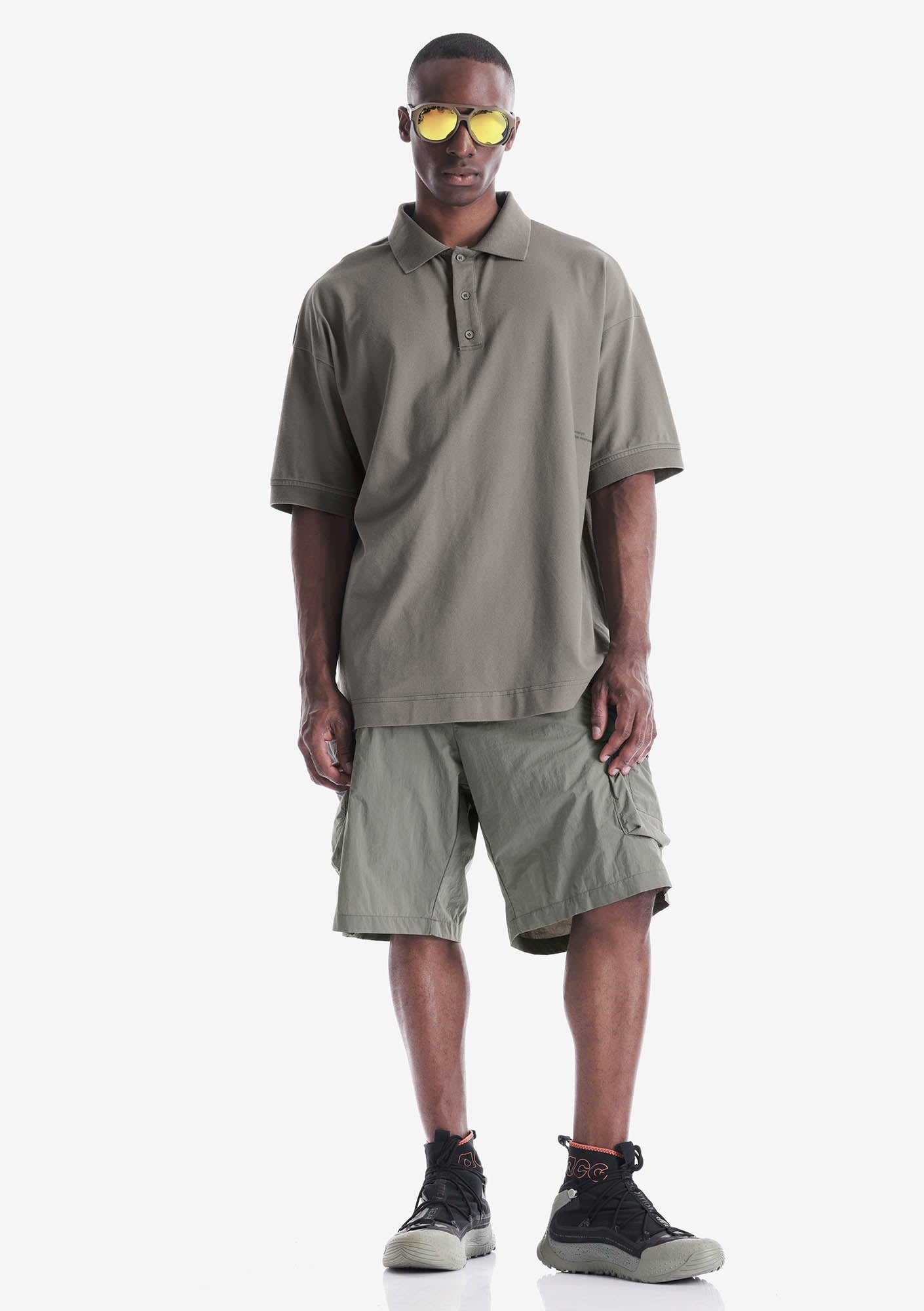 VANTH Loose Fit Cargo Short Pants Rm233