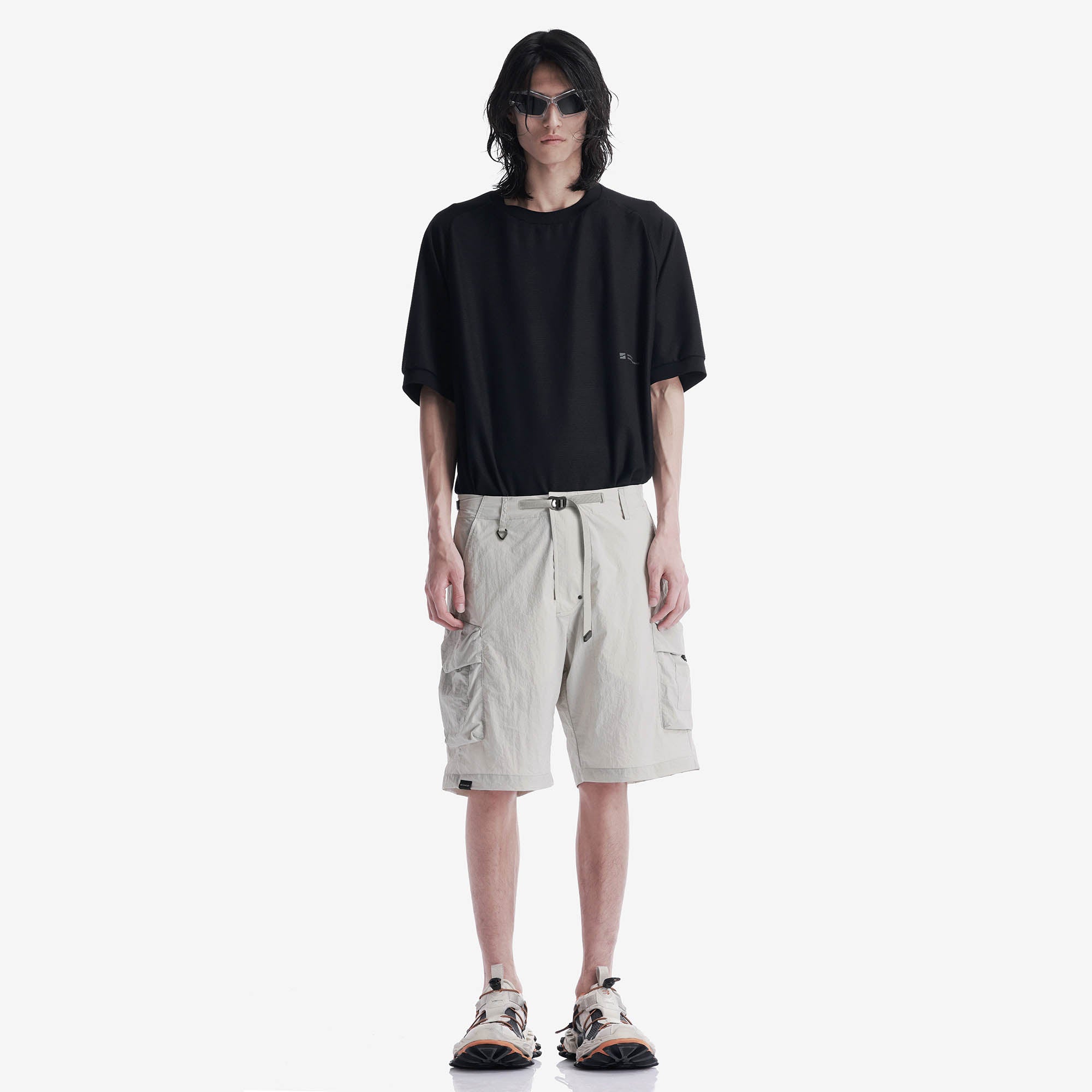 VANTH Loose Fit Cargo Short Pants Rm233