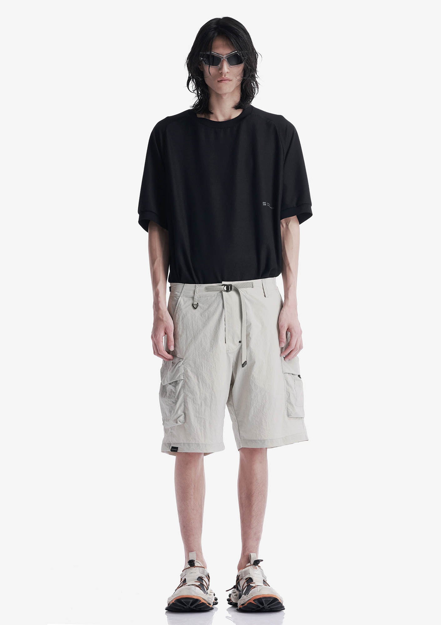 VANTH Loose Fit Cargo Short Pants