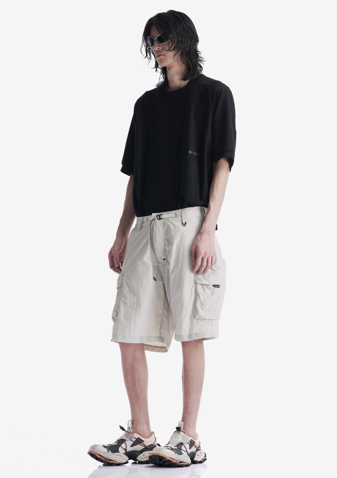 VANTH Loose Fit Cargo Short Pants Rm233