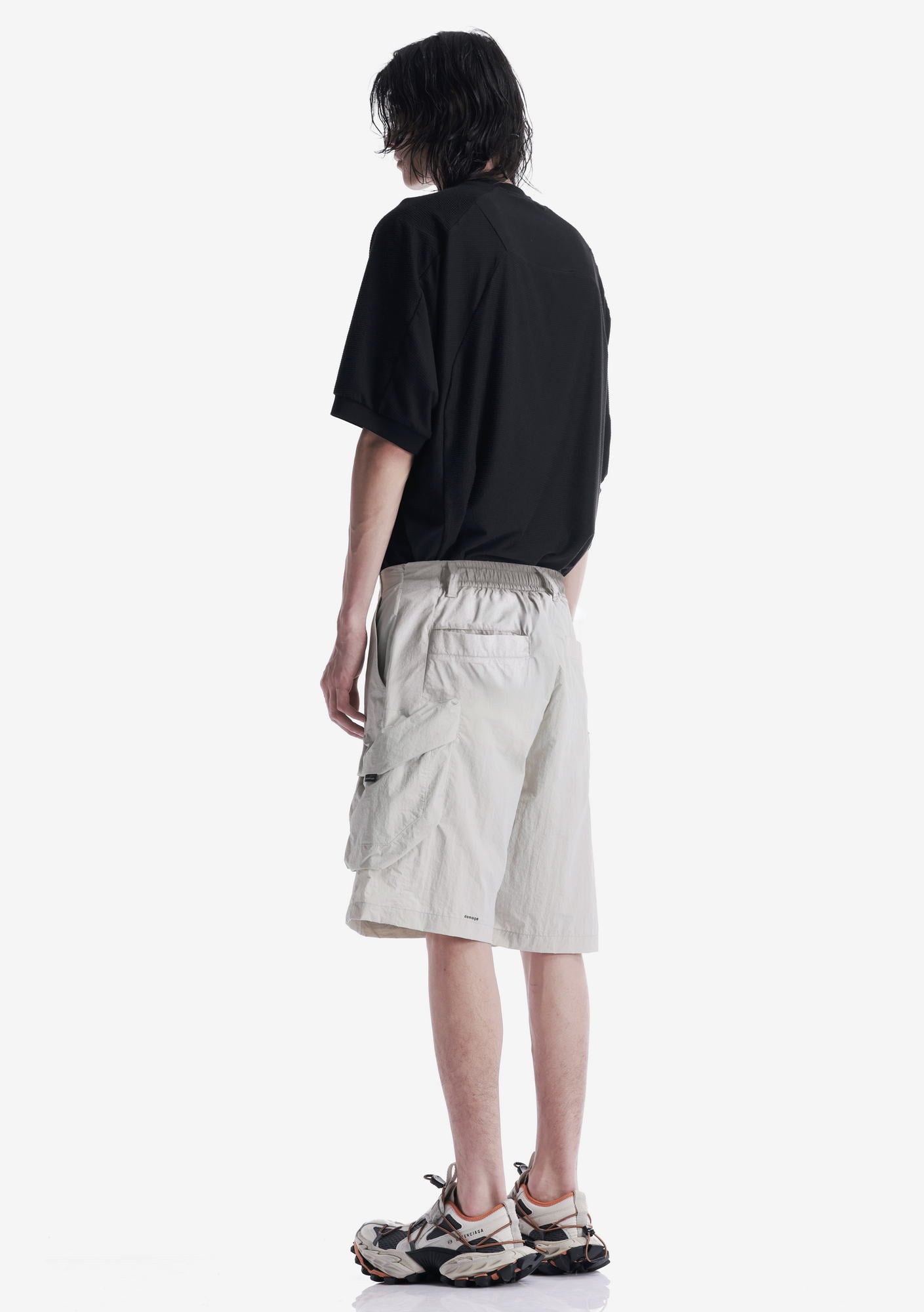 VANTH Loose Fit Cargo Short Pants Rm233