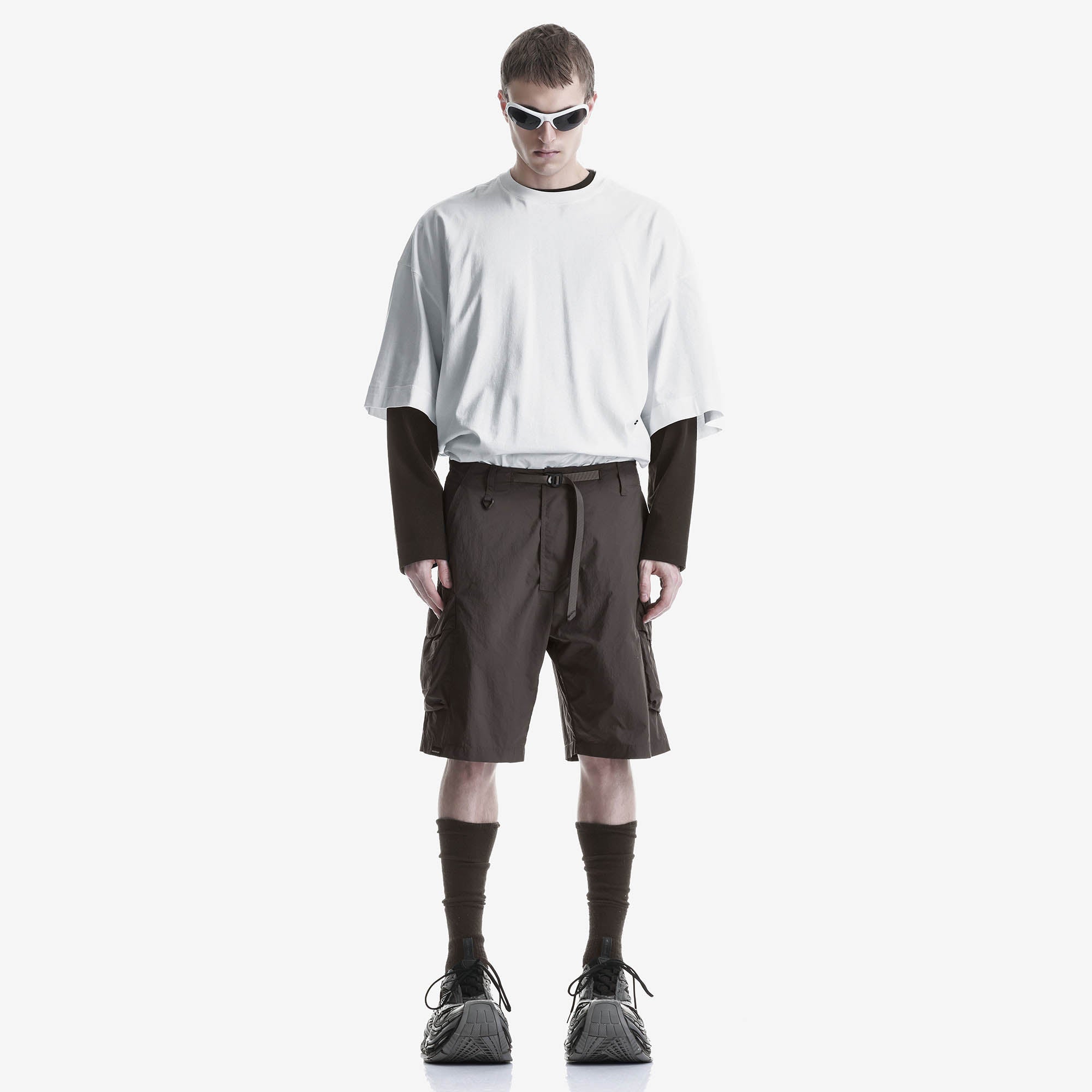 VANTH Loose Fit Cargo Short Pants Rm233