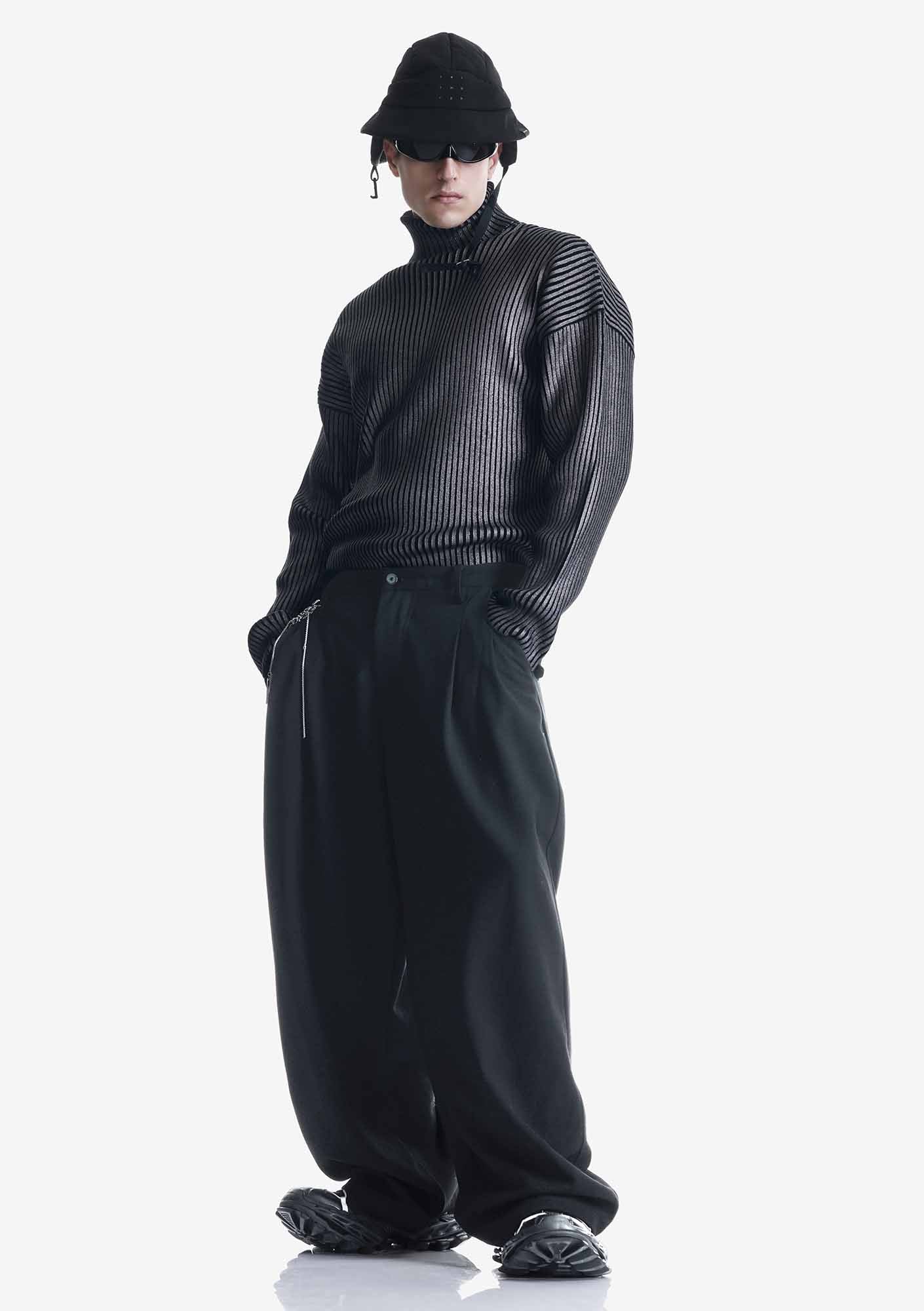 MAGNA Wide Wool Pants Rm241
