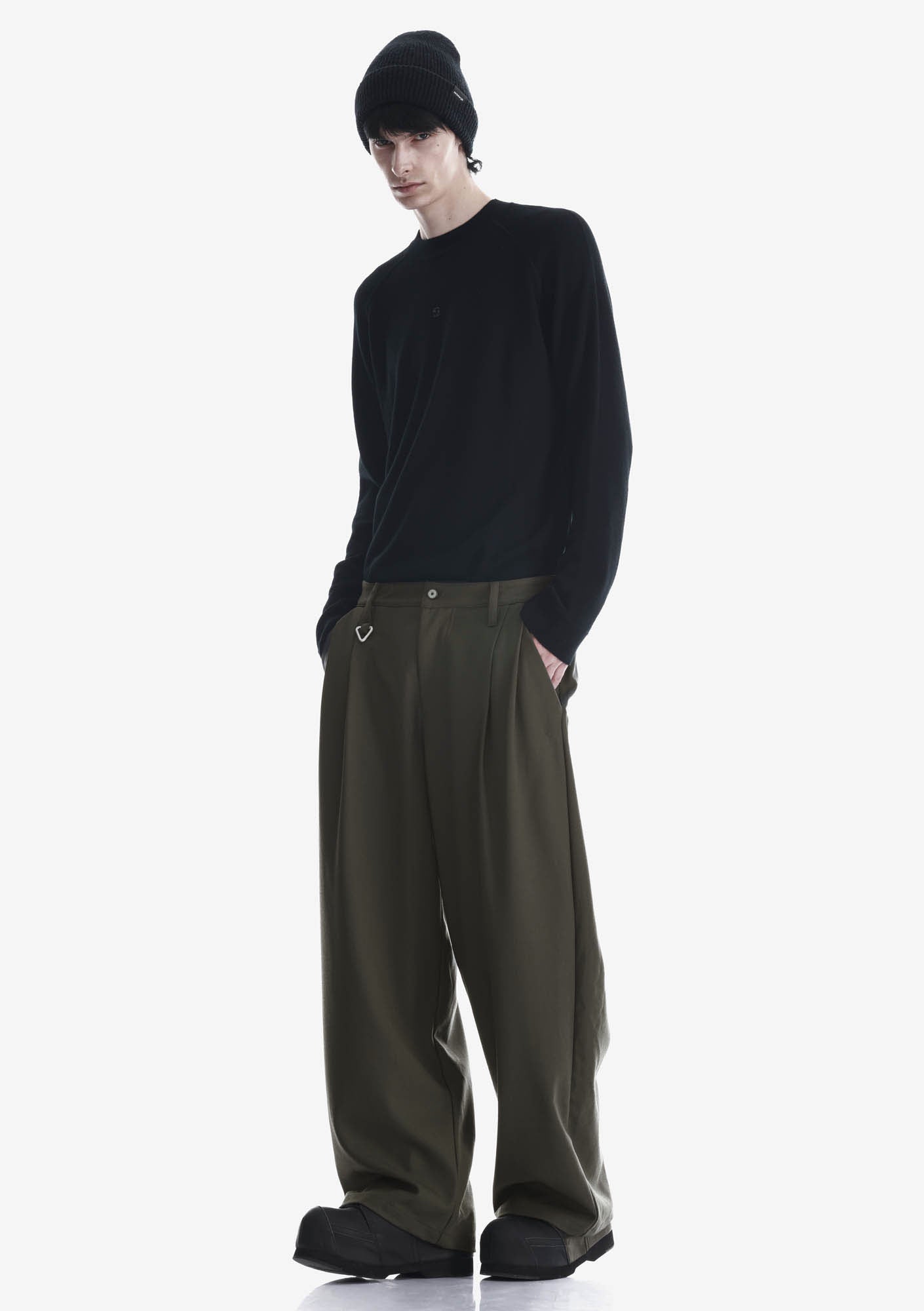 MAGNA Weite Wollhose Rm241