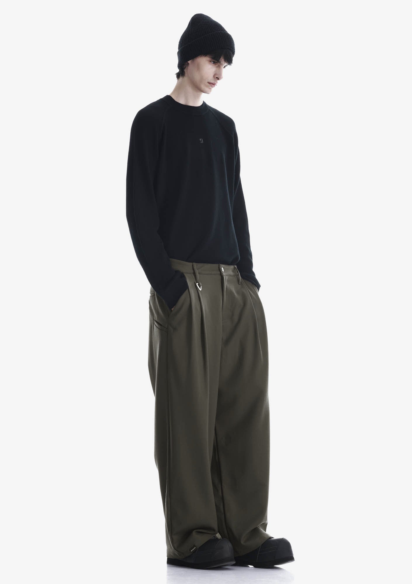 MAGNA Weite Wollhose Rm241