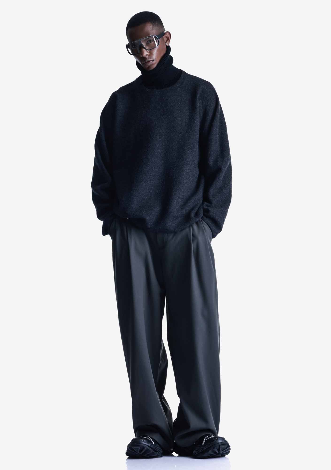 MAGNA Wide Wool Pants