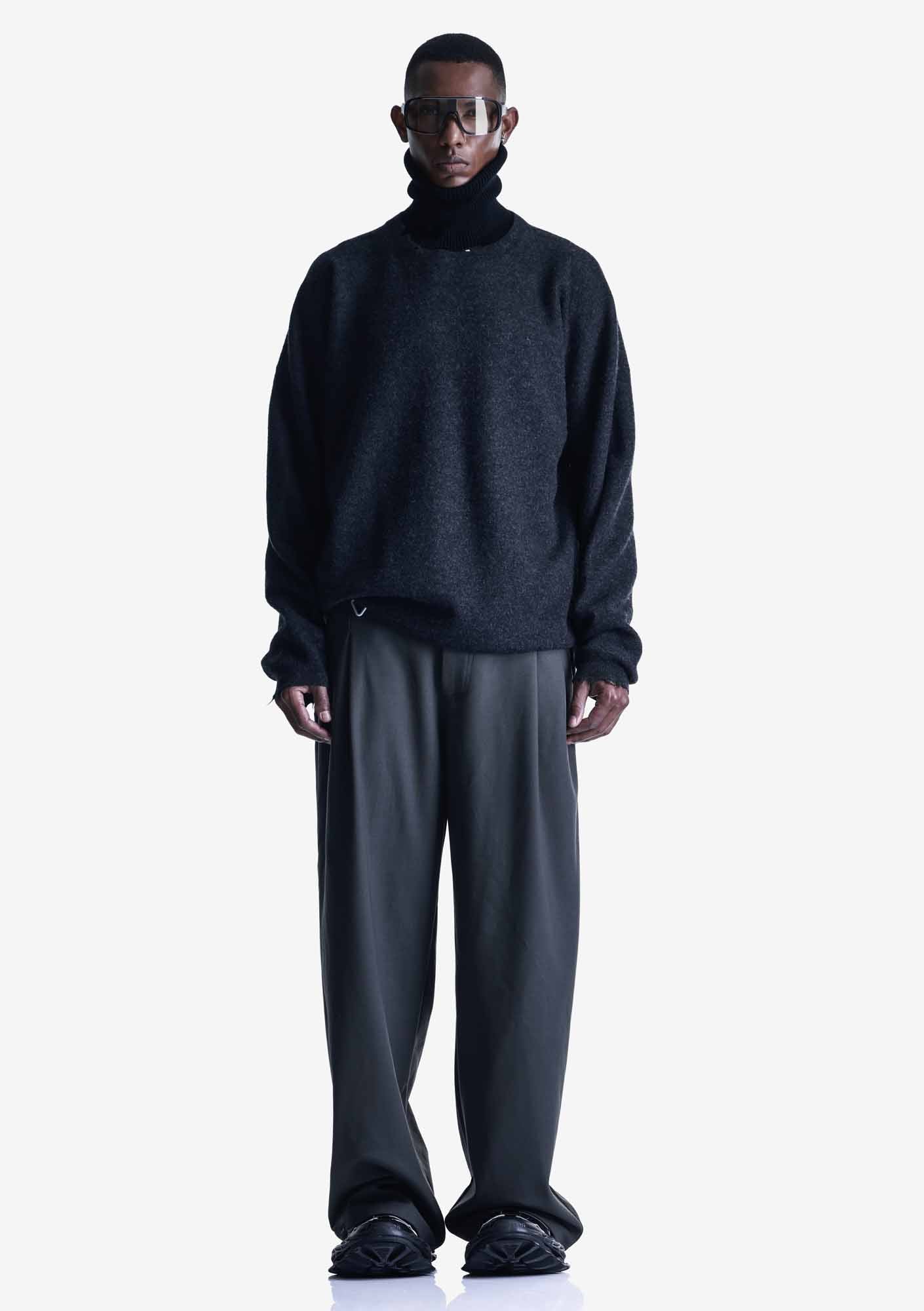 MAGNA Wide Wool Pants Rm241
