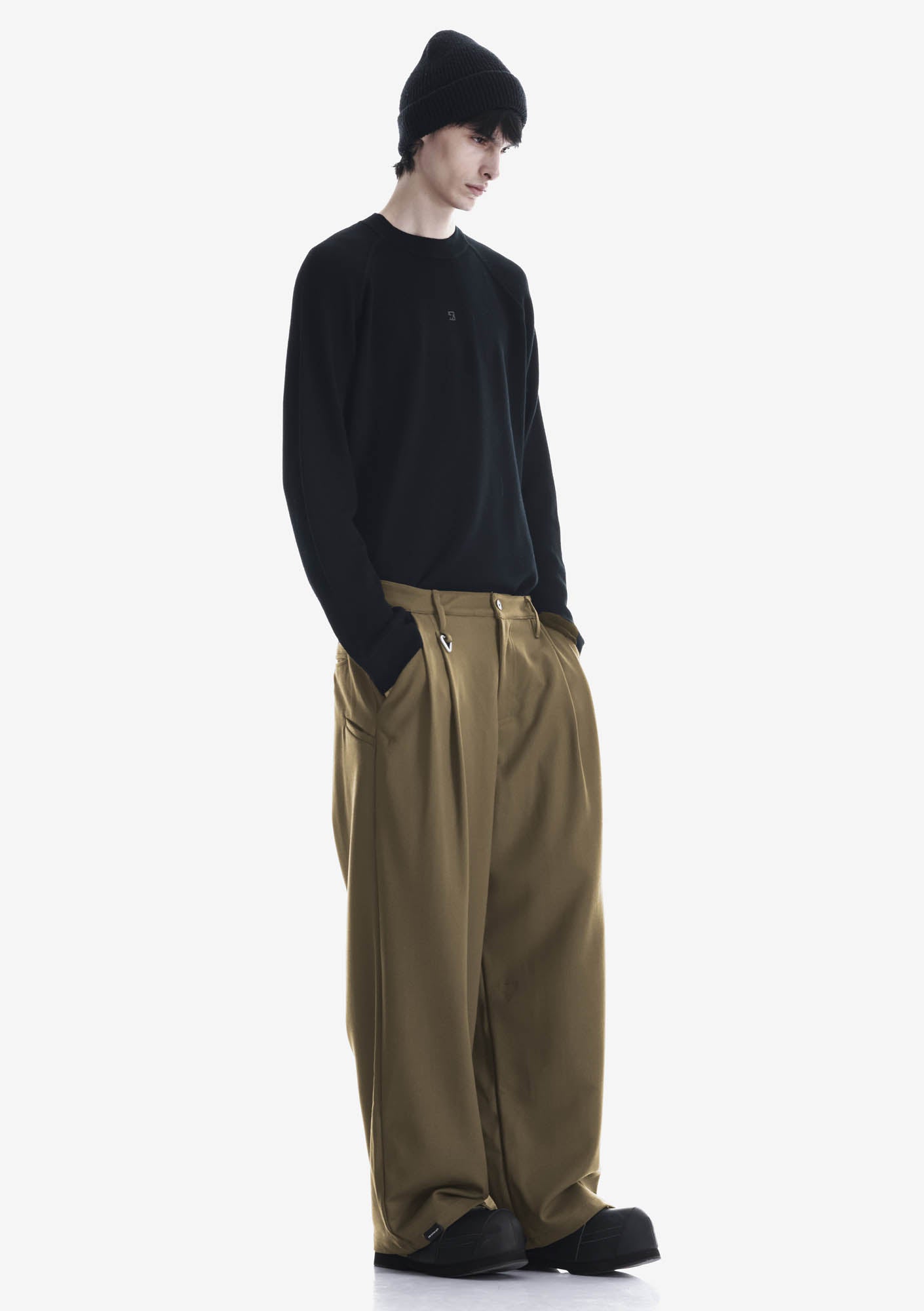 MAGNA Weite Wollhose Rm241