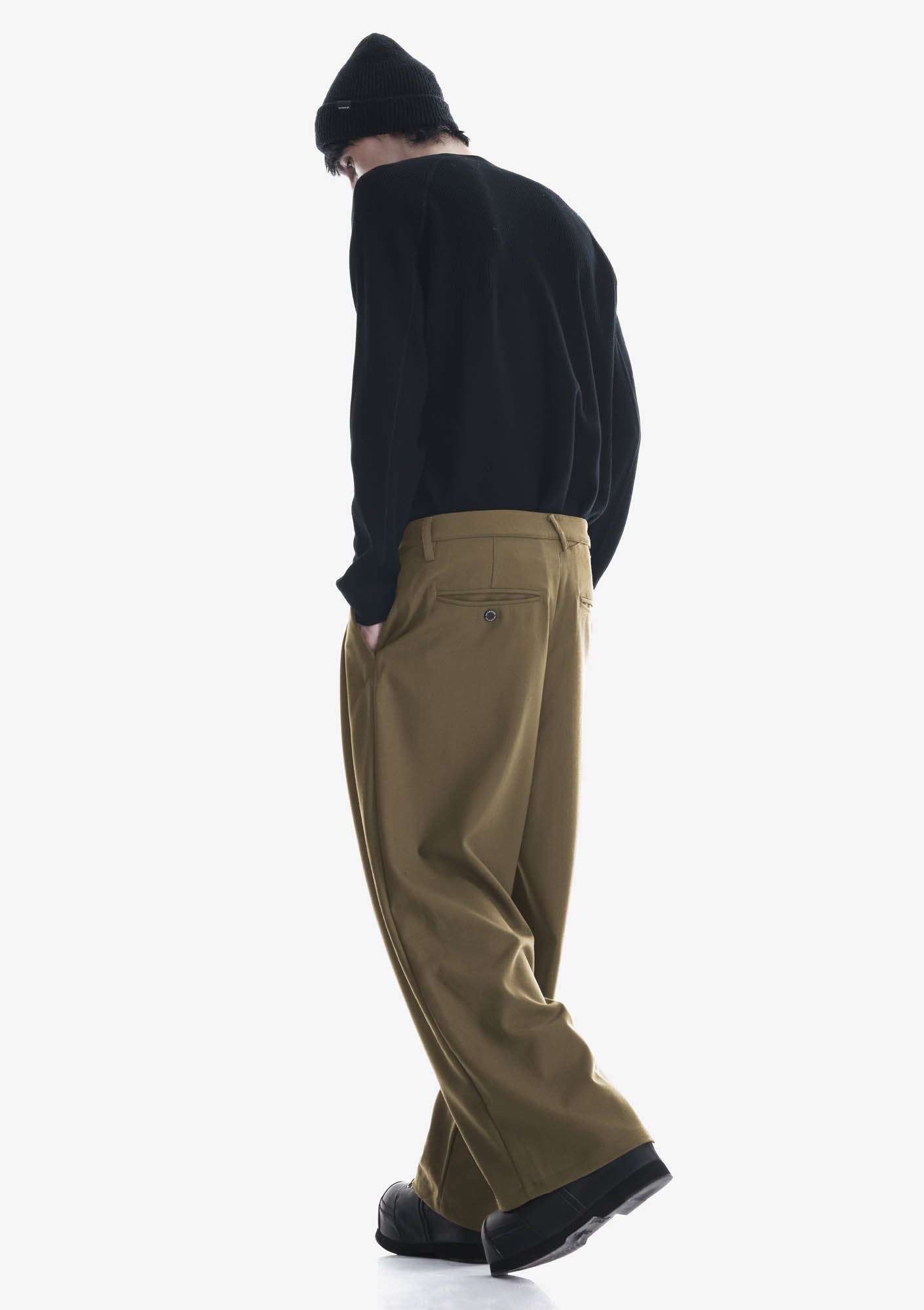 MAGNA Weite Wollhose Rm241