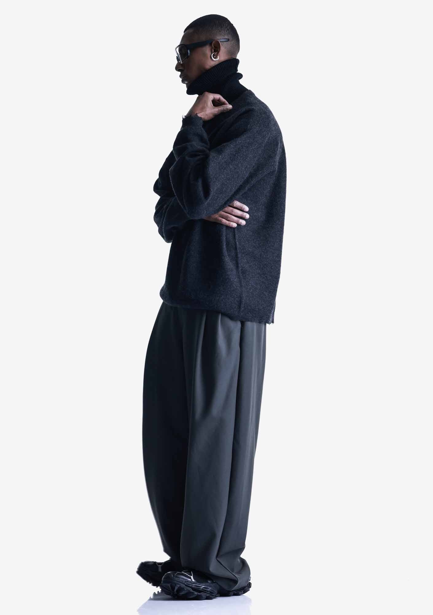 MAGNA Wide Wool Pants Rm241