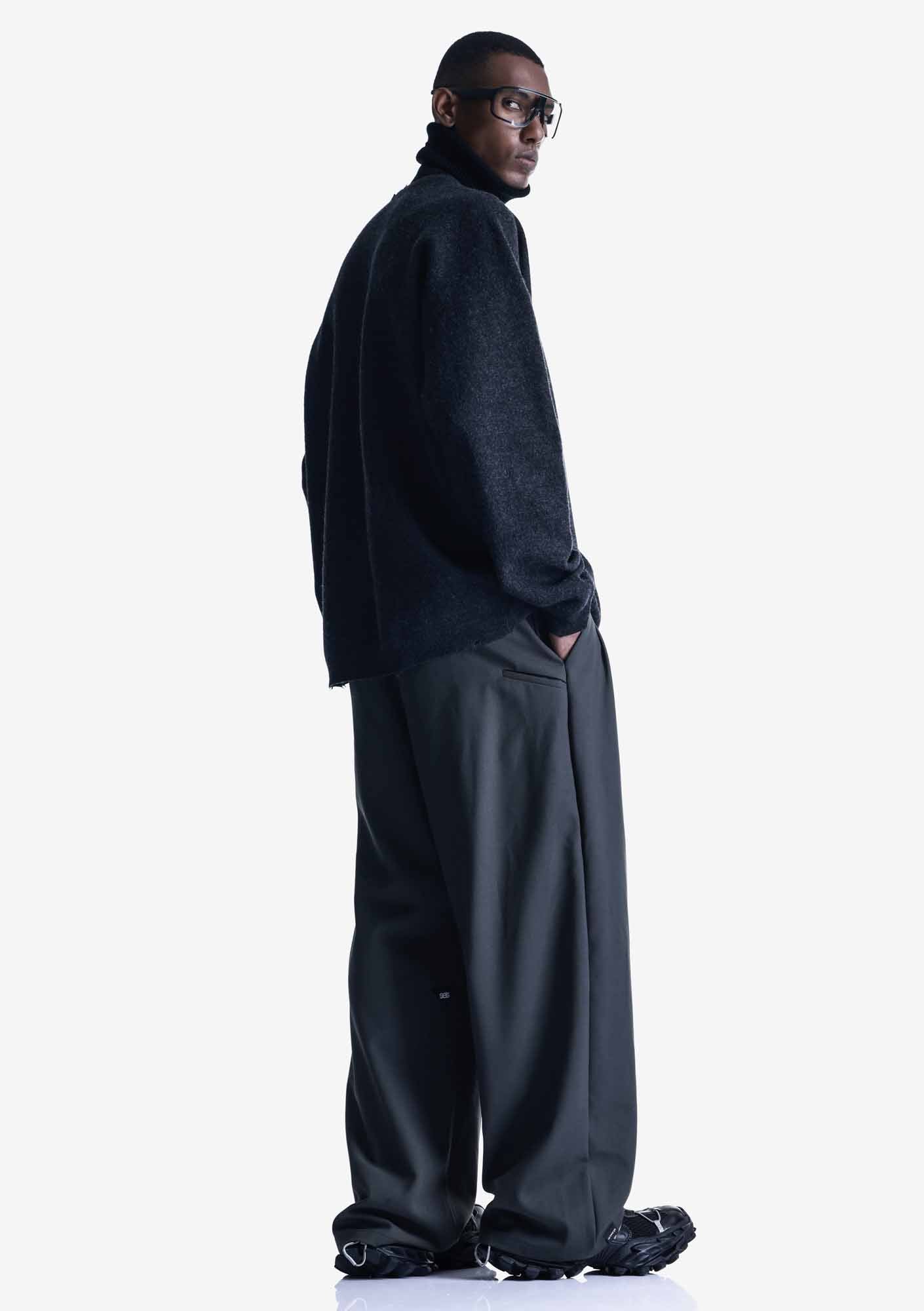 MAGNA Wide Wool Pants Rm241