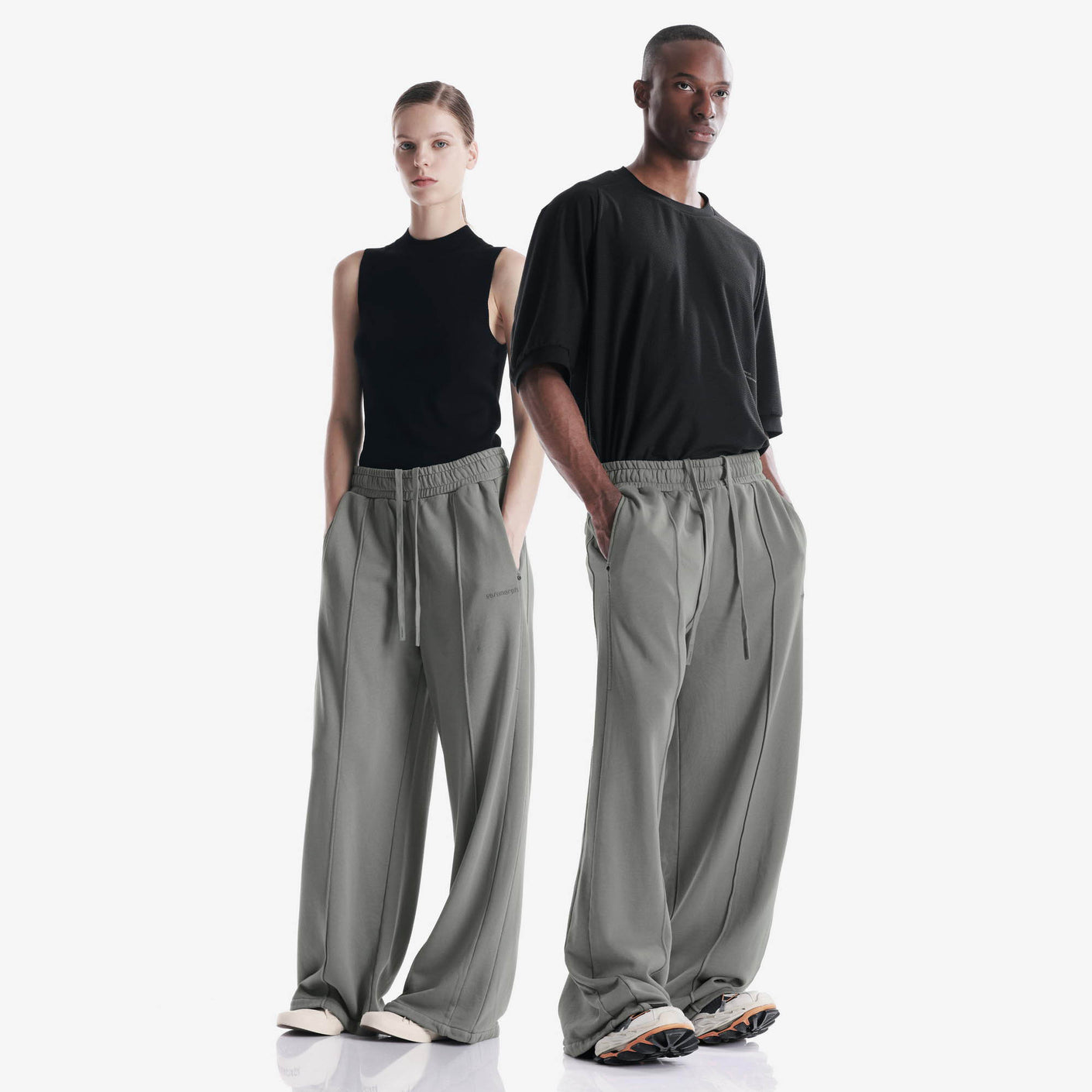 FRISSON Wide Jersey Pants