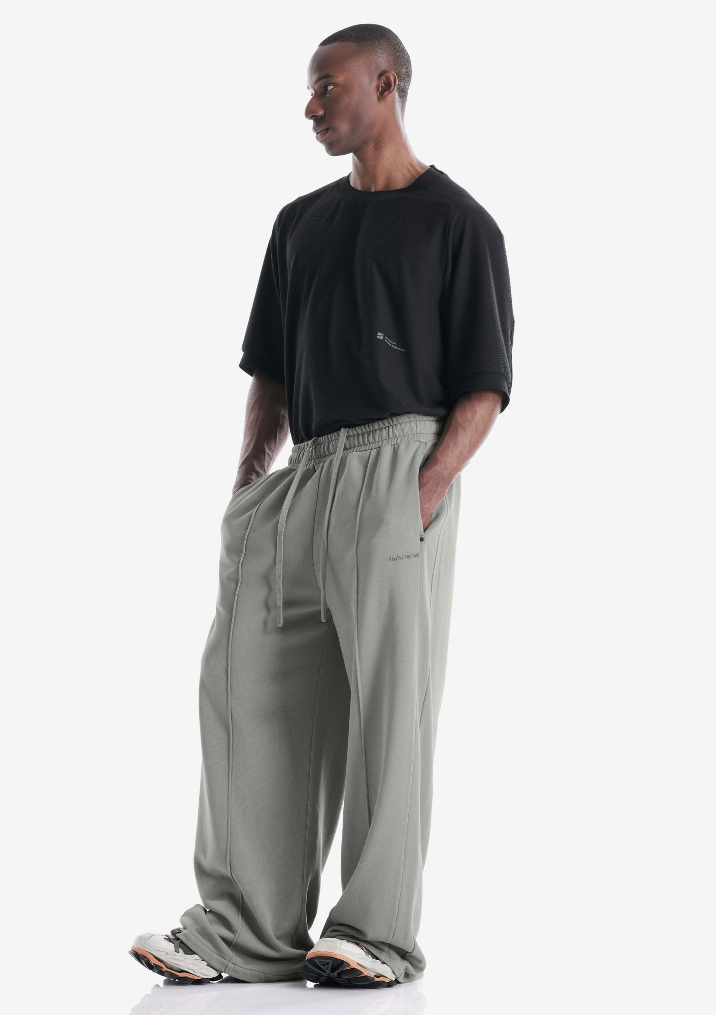 FRISSON Wide Jersey Pants Ru227