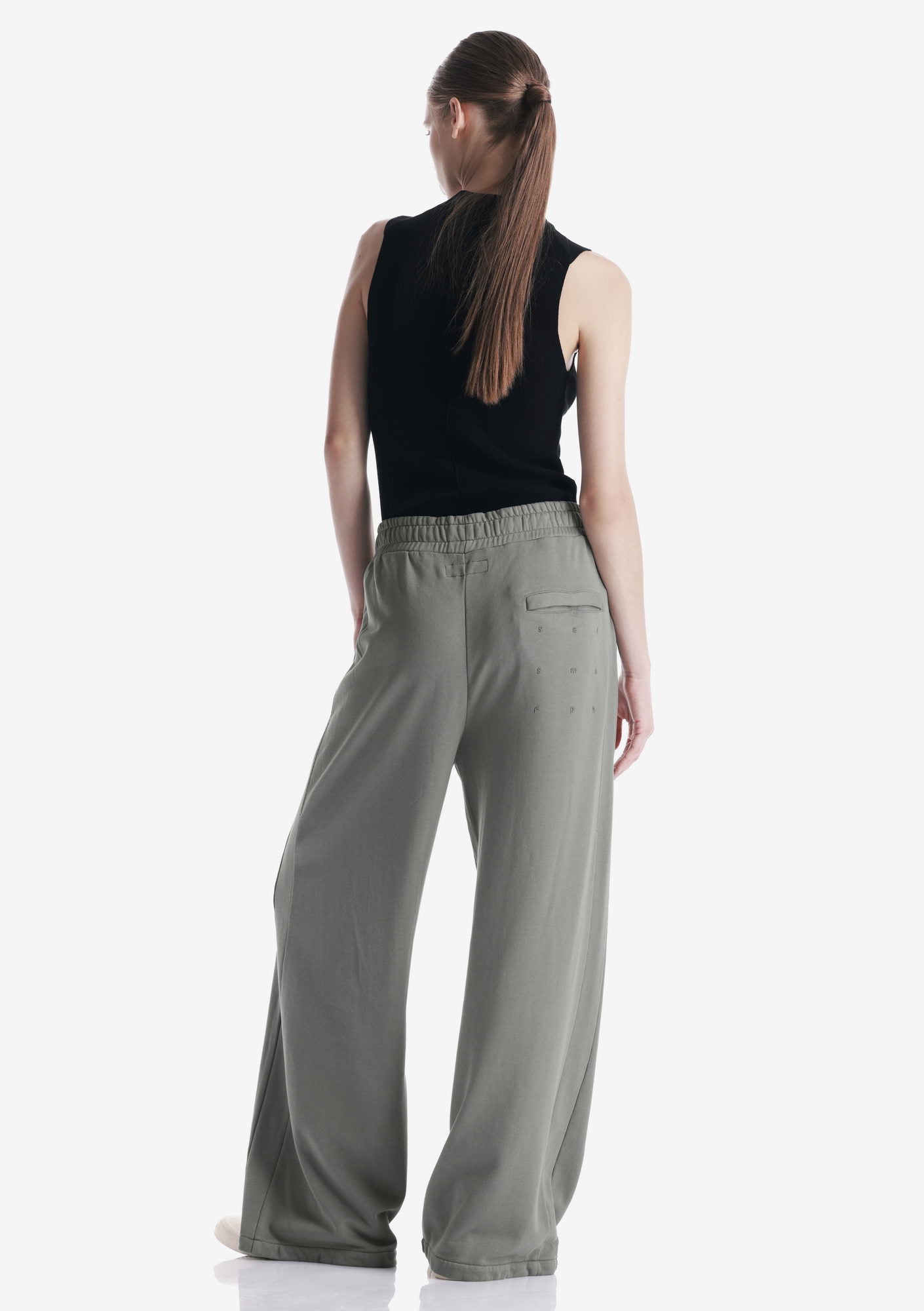 FRISSON Wide Jersey Pants Ru227