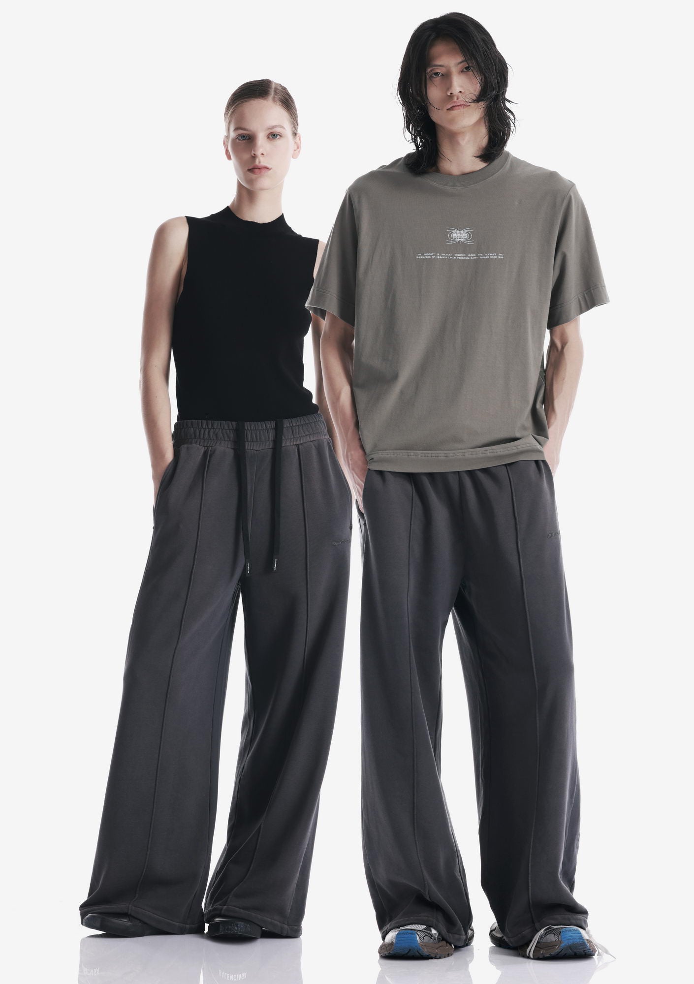 FRISSON Wide Jersey Pants