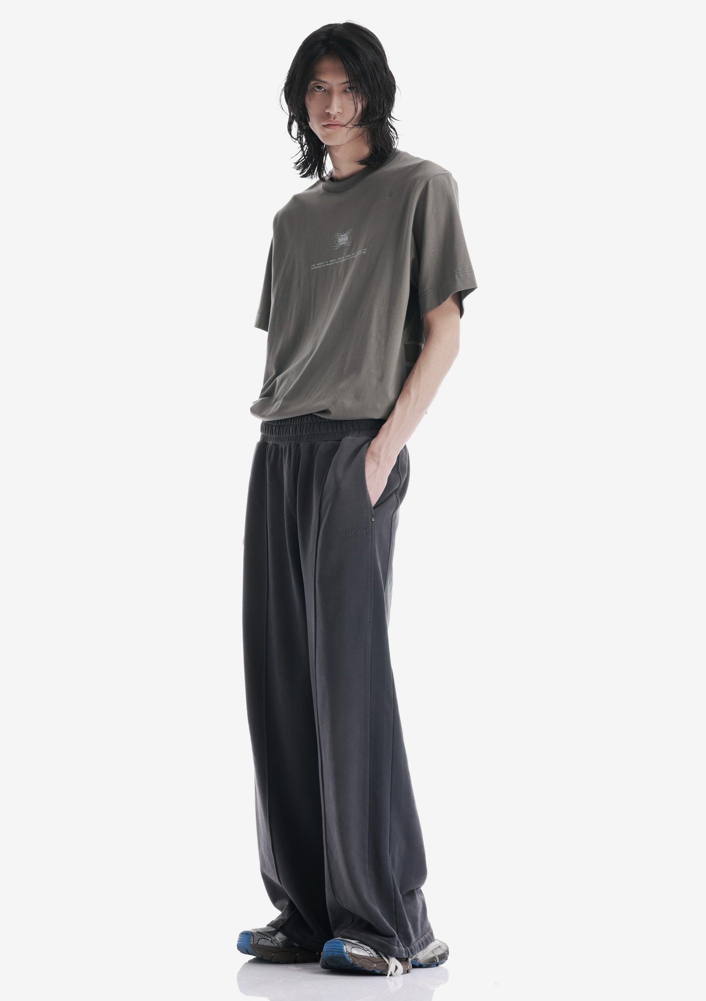 FRISSON Wide Jersey Pants Ru227