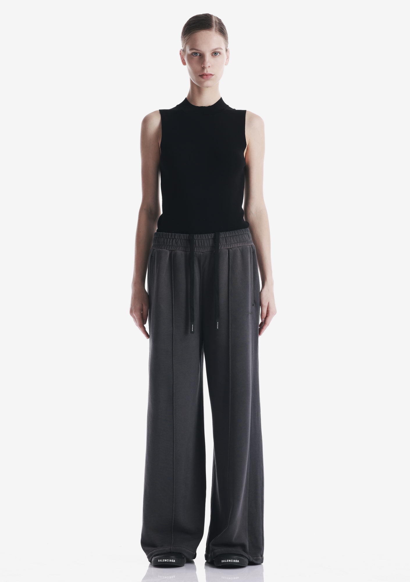 FRISSON Wide Jersey Pants Ru227