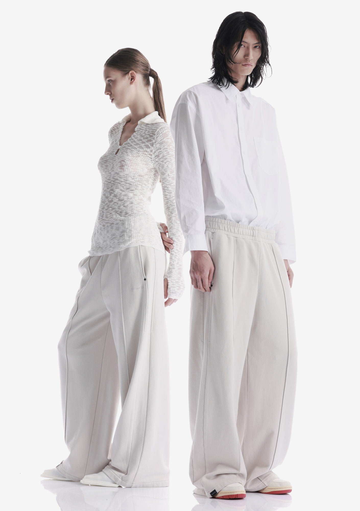 FRISSON Wide Jersey Pants