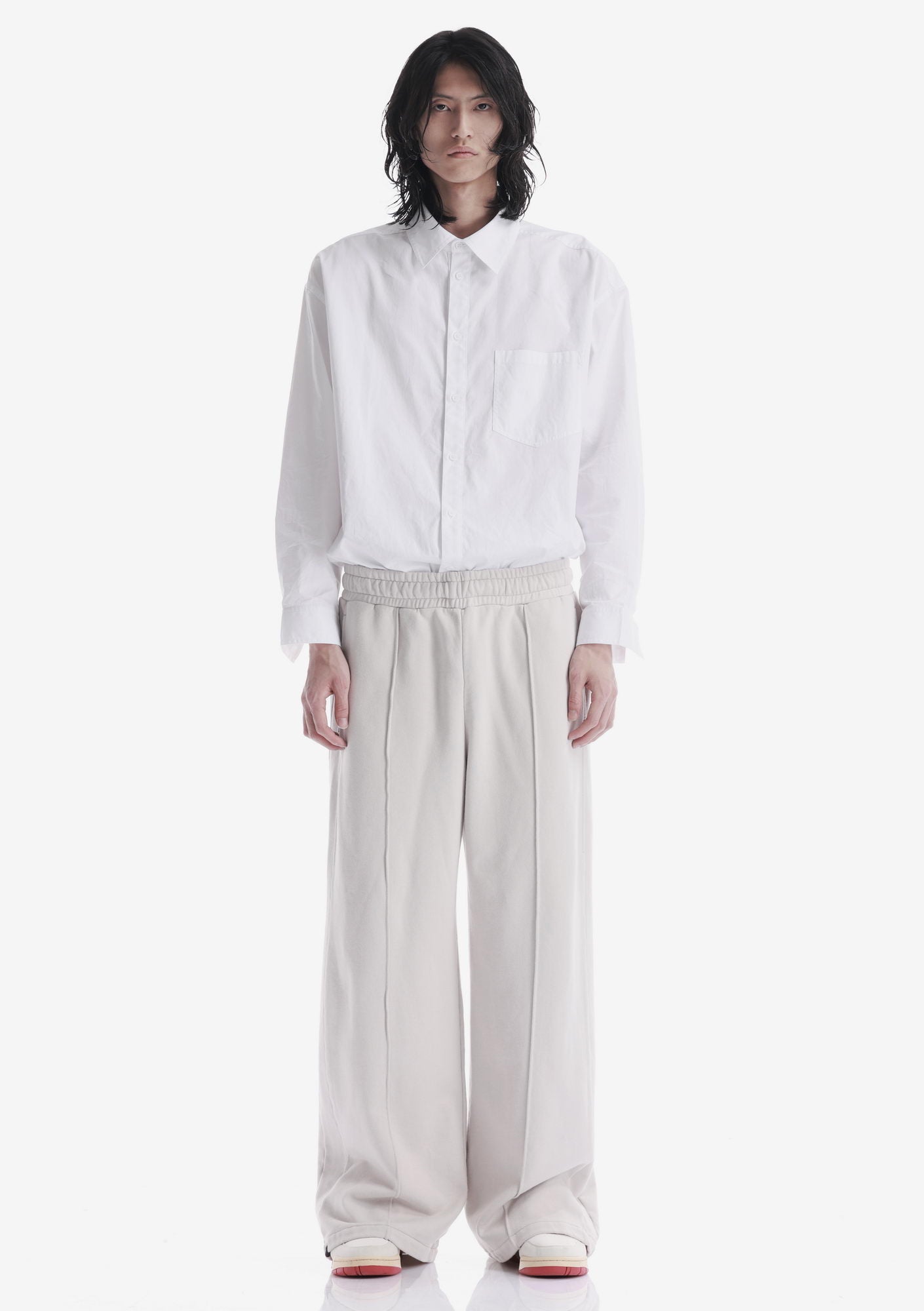 FRISSON Wide Jersey Pants Ru227