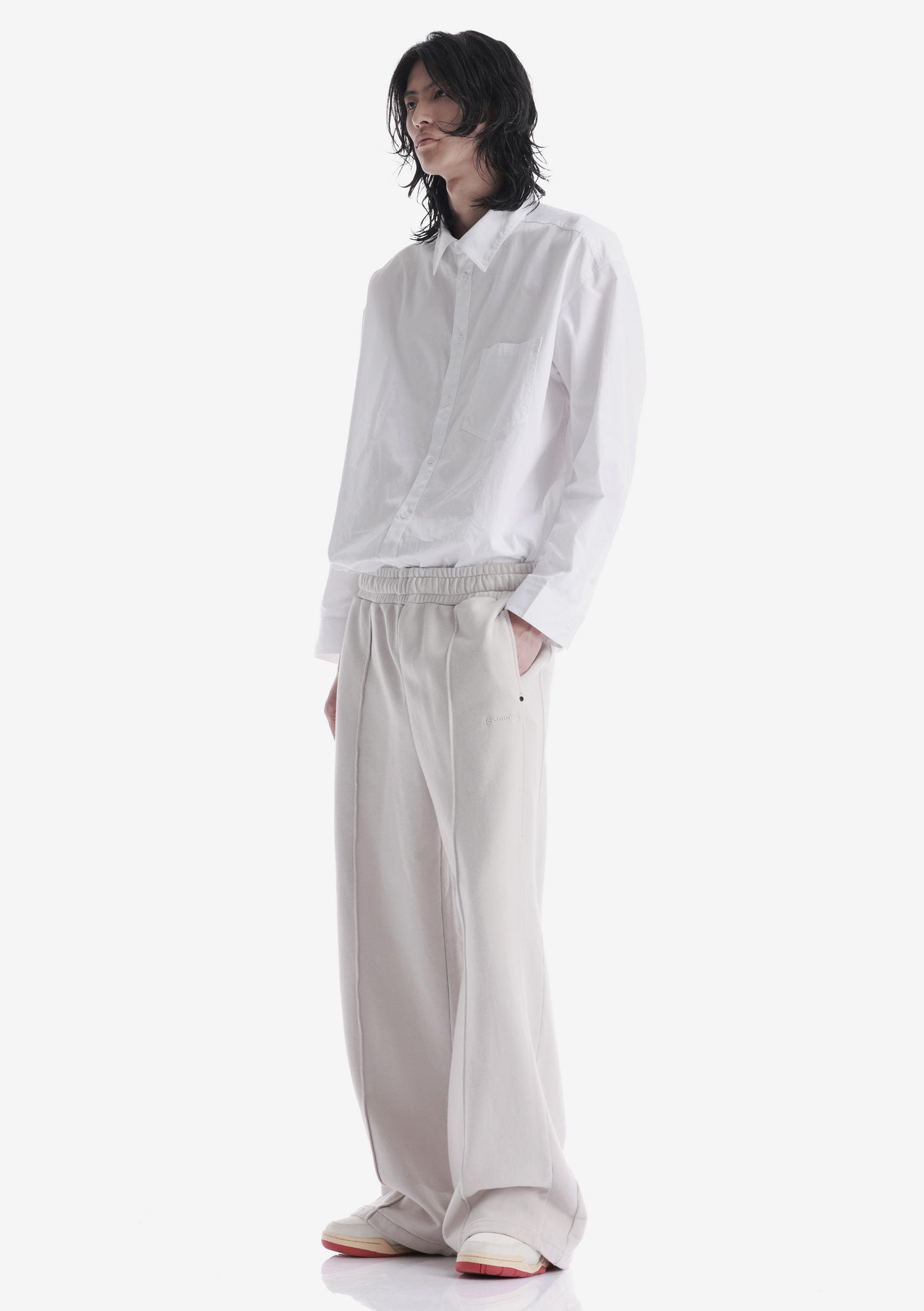 FRISSON Wide Jersey Pants Ru227