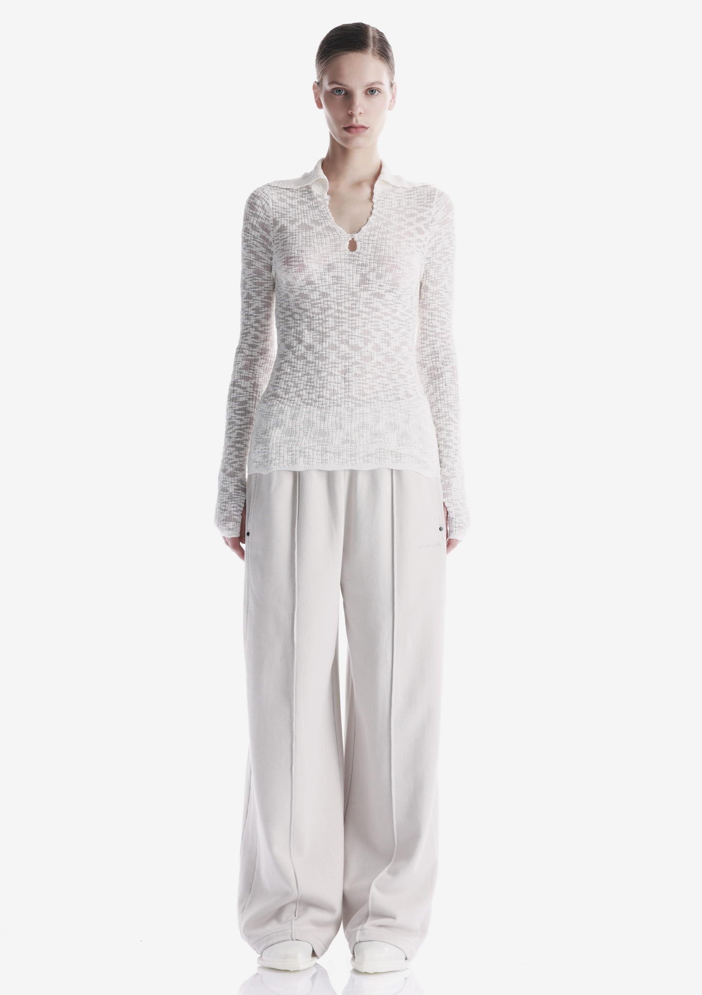FRISSON Wide Jersey Pants Ru227