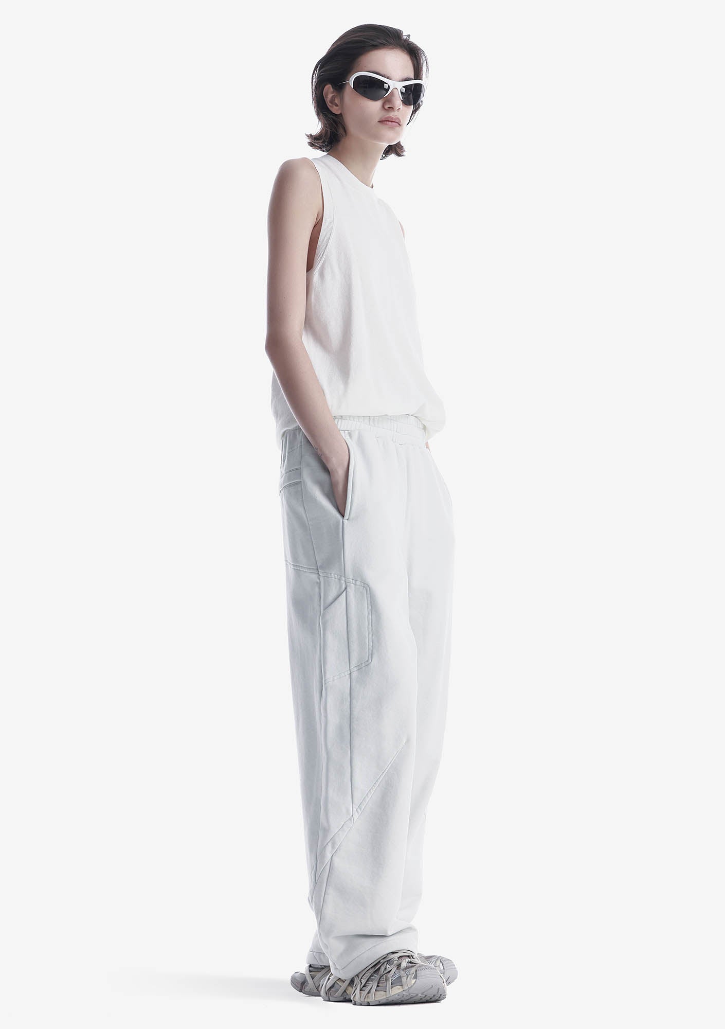 FRISSON Wide Jersey Pants