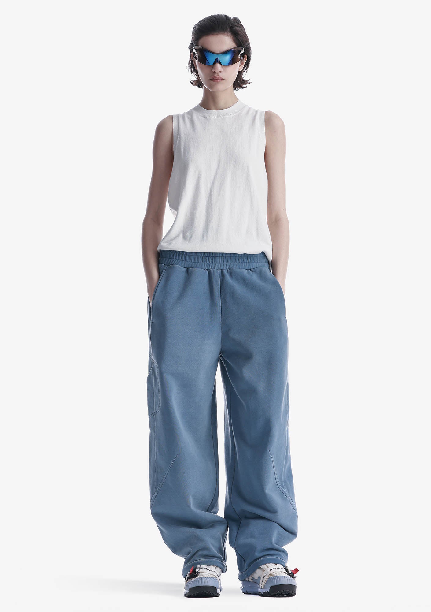FRISSON Wide Jersey Pants Rw220
