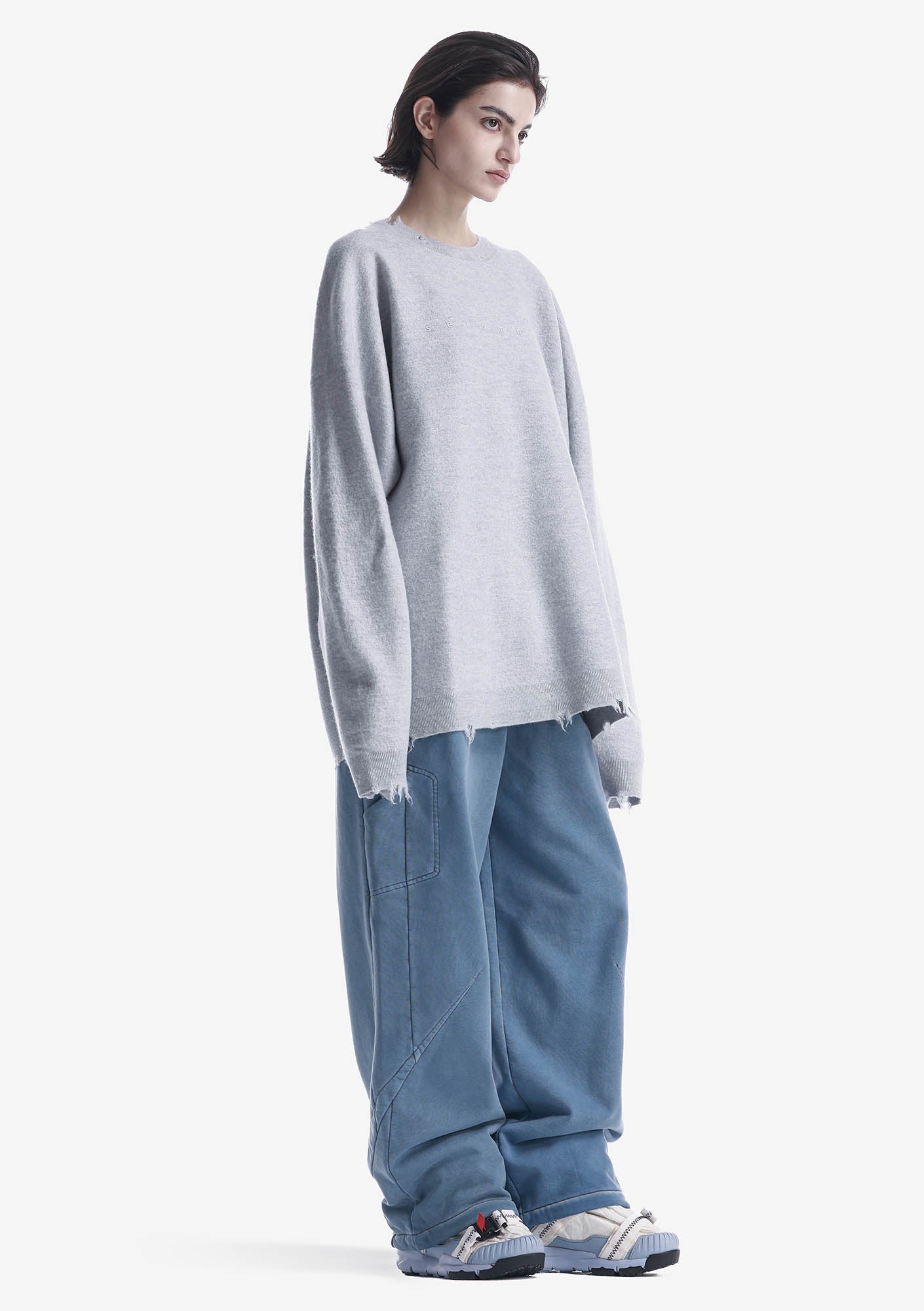 FRISSON Wide Jersey Pants Rw220