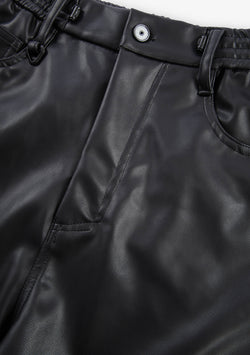 VANT Faux Leather Wide Pants Rw222