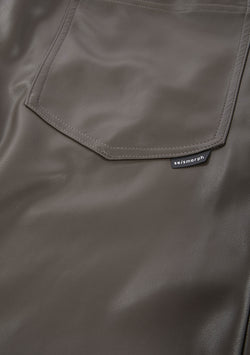 VANT Faux Leather Wide Pants Rw222