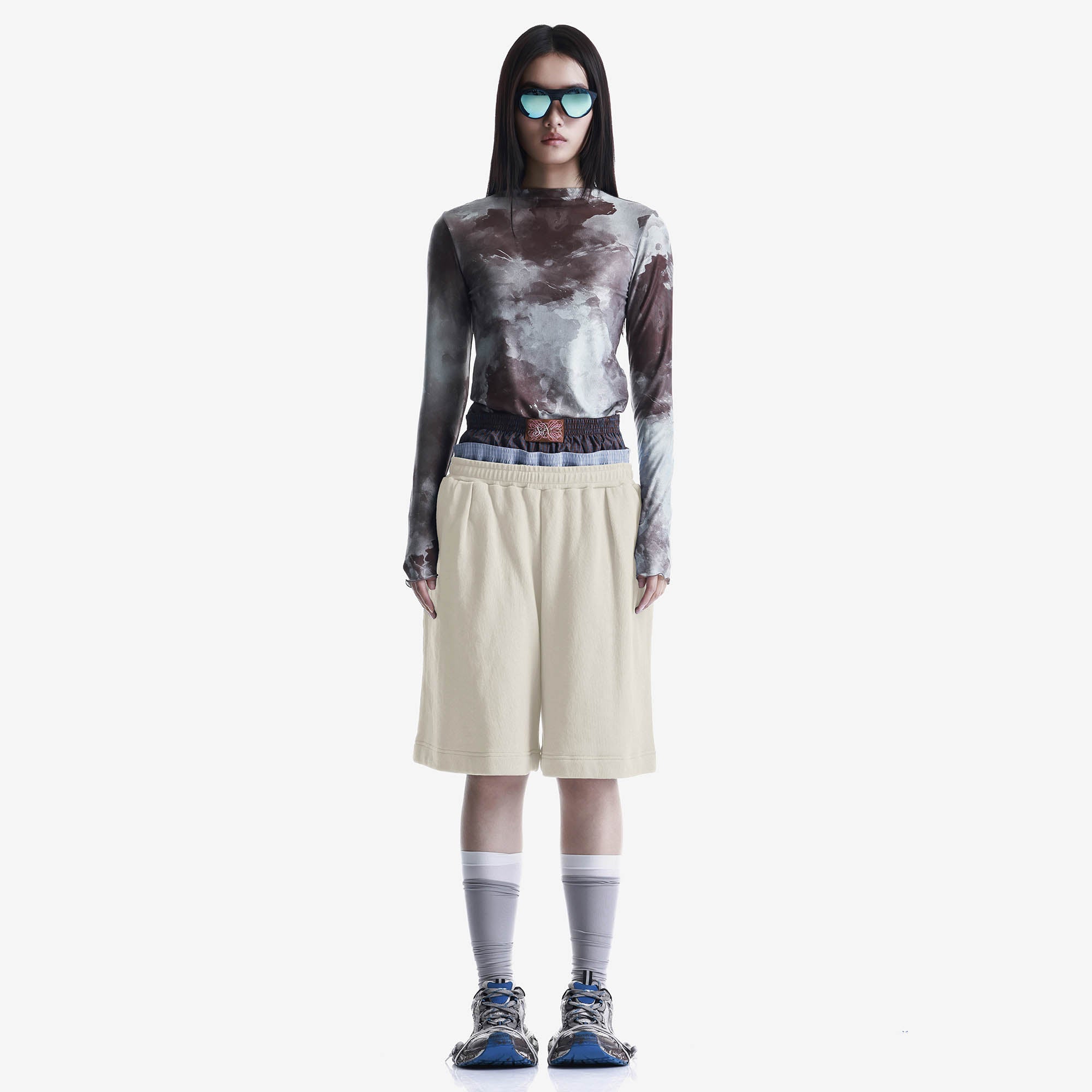 MELLOW Jersey Longline Shorts Rw240