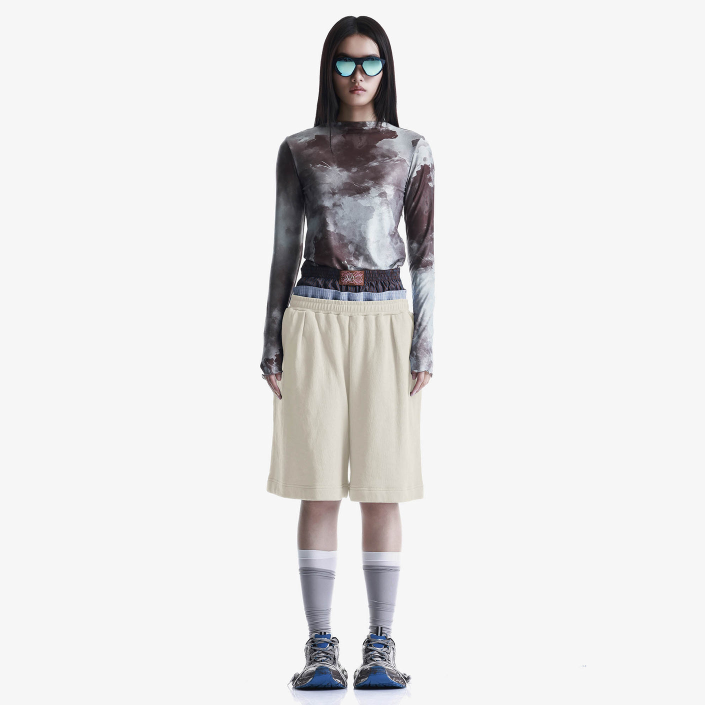 MELLOW Jersey Longline Shorts