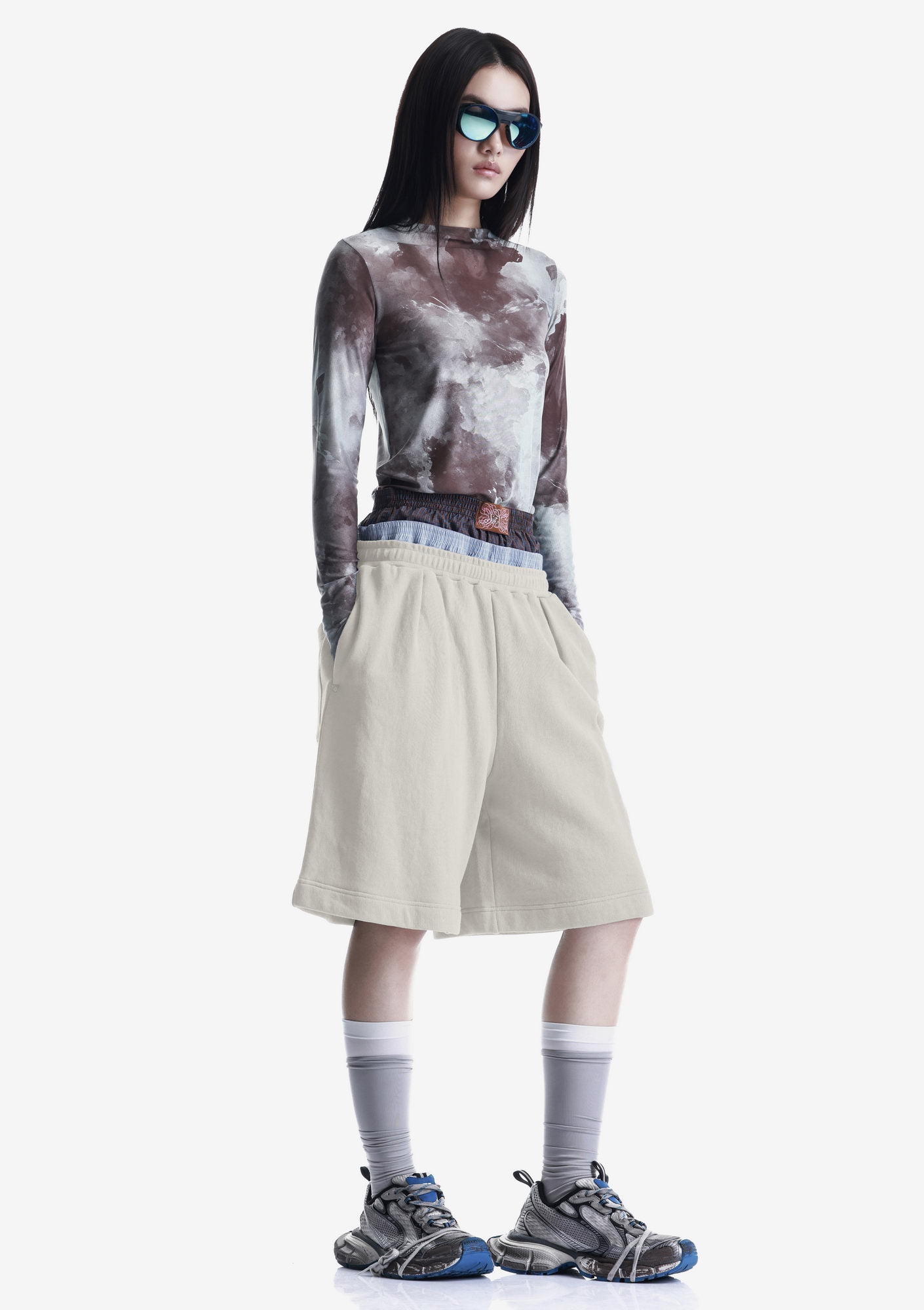 MELLOW Jersey Longline Shorts Rw240