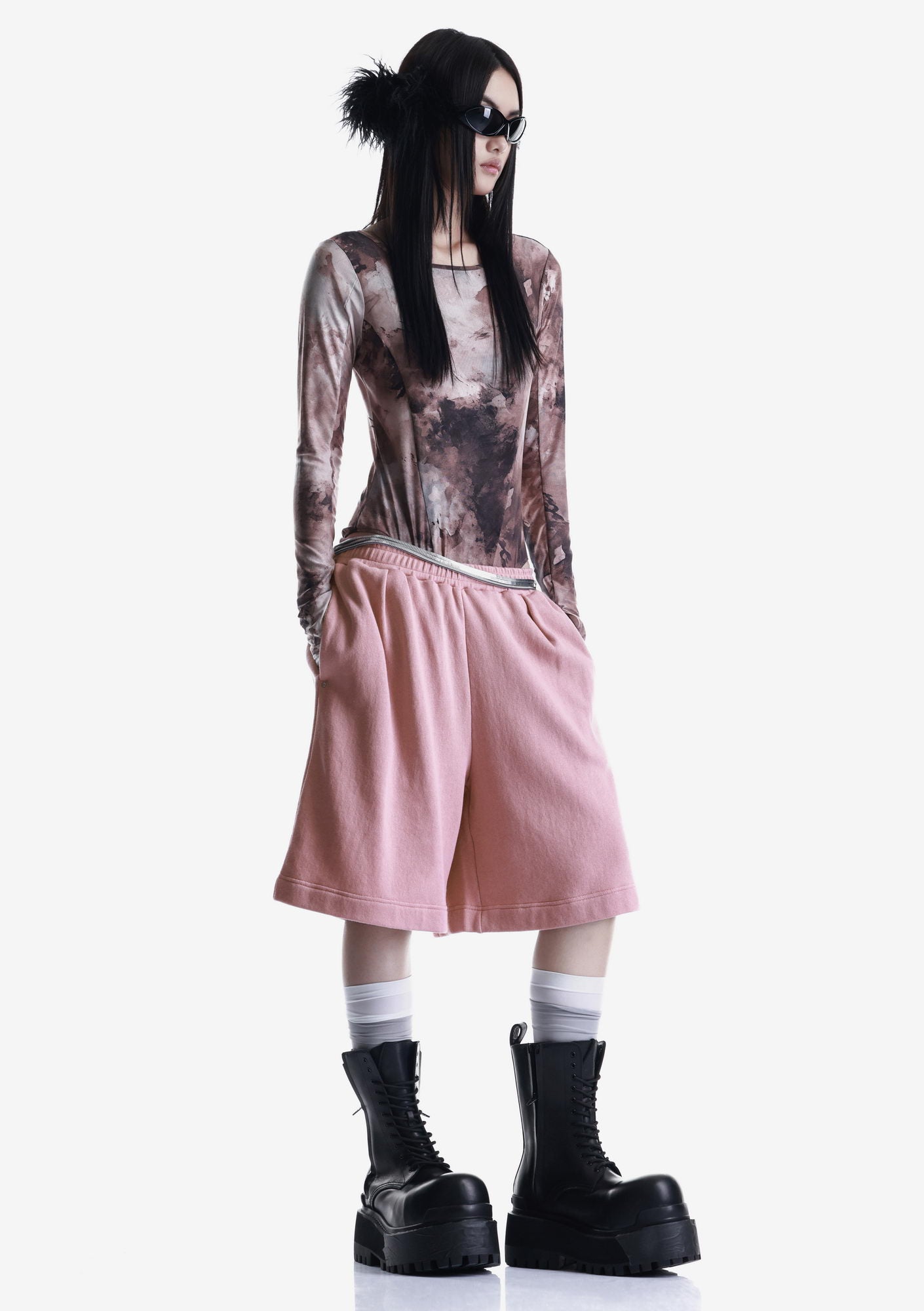 MELLOW Jersey Longline Shorts Rw240
