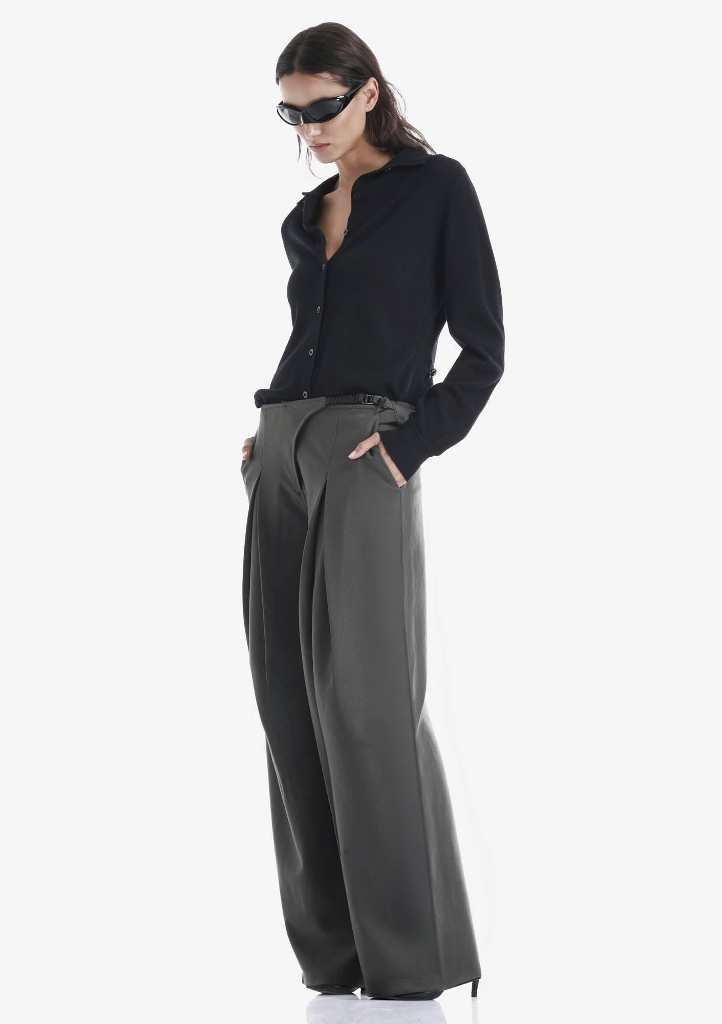 MAGNA Pantalon en laine Rw245