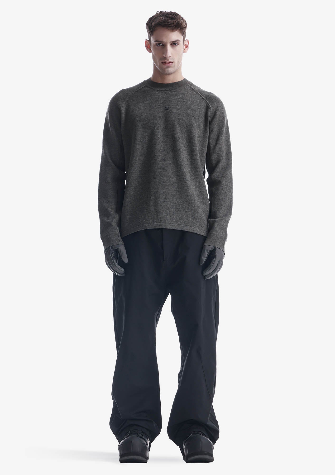 HASSIUM Pullover mit Rundhalsausschnitt