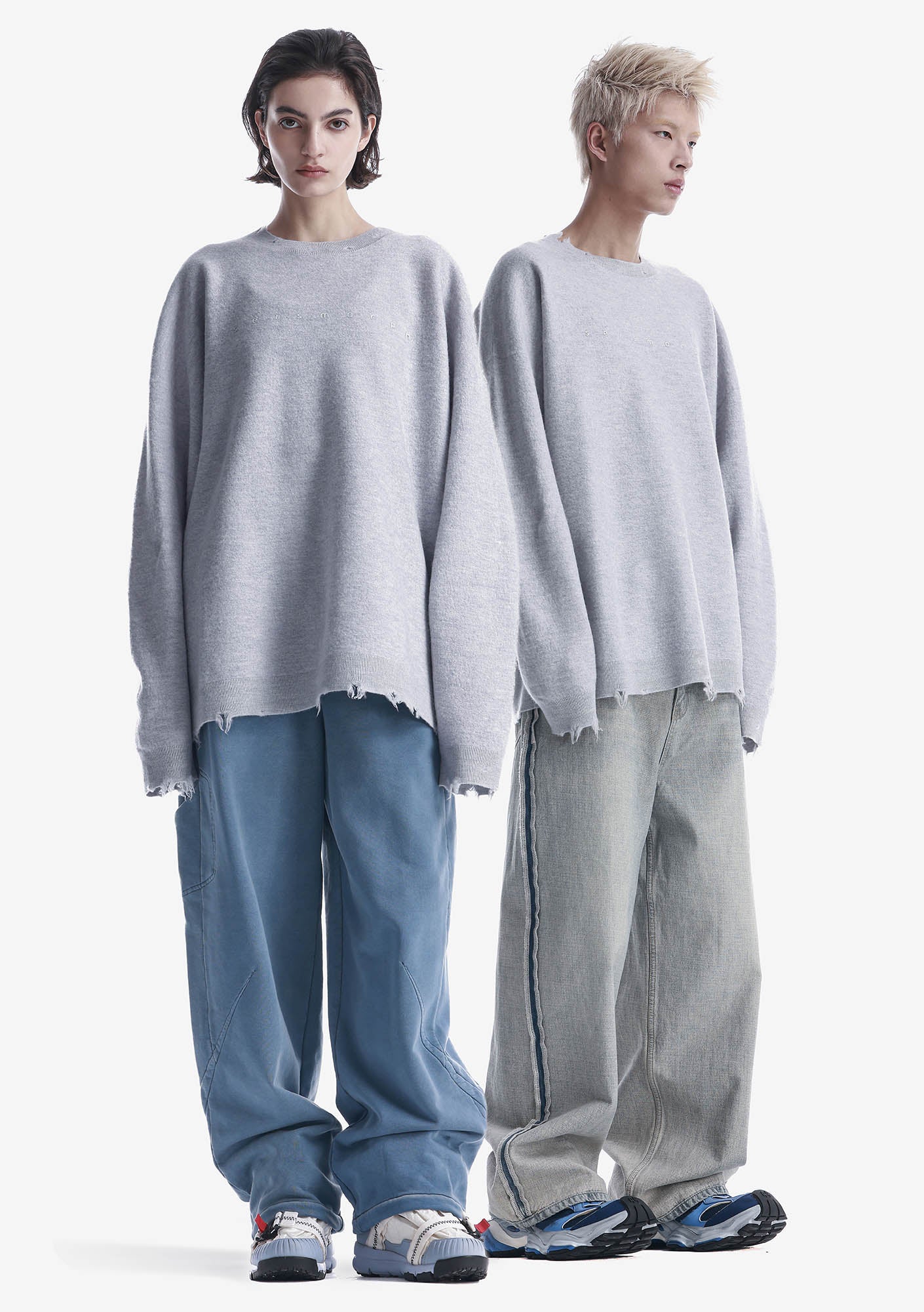 WHALDOZE Wollpullover