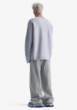 WHALDOZE Wool Sweater Su40