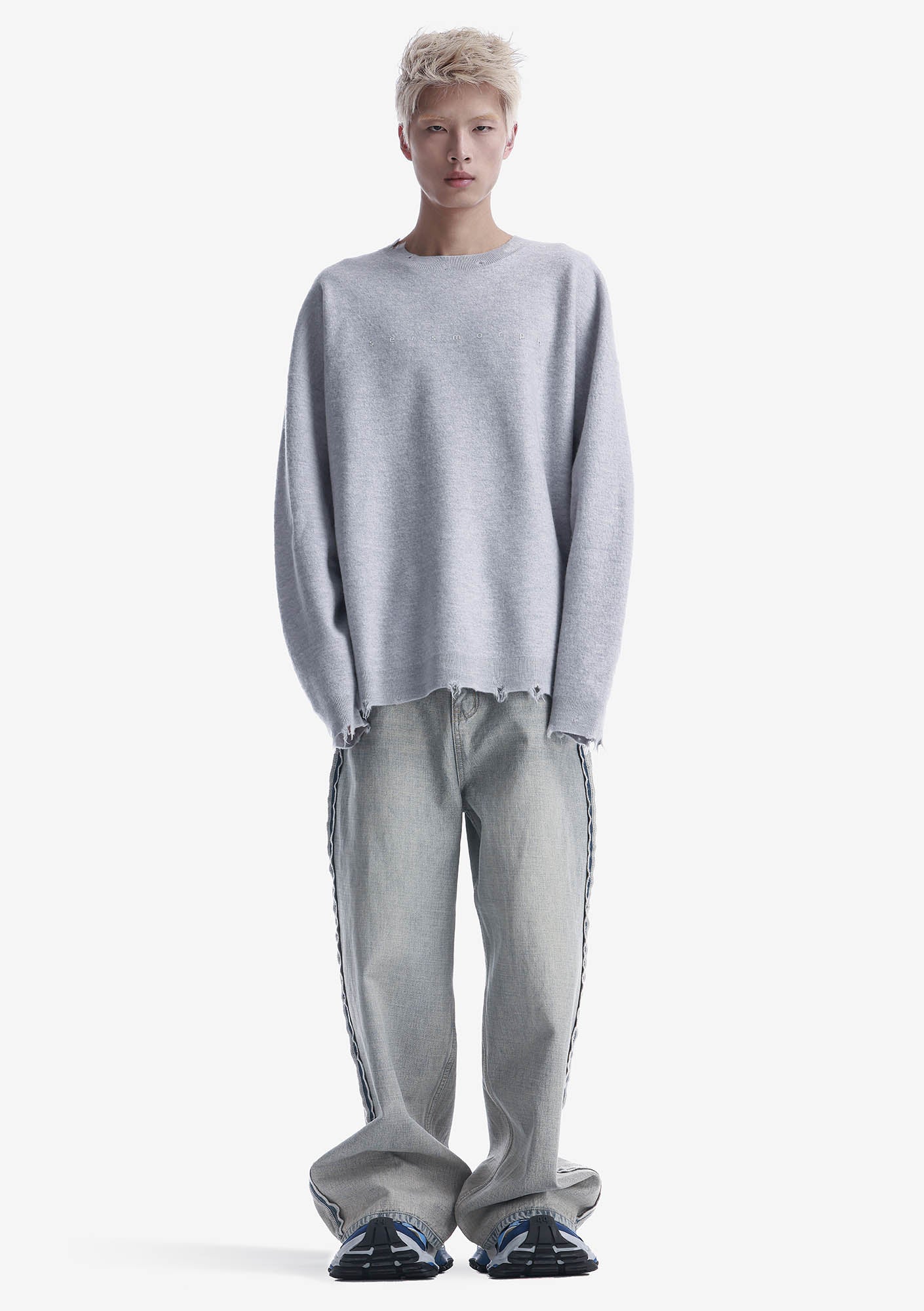 WHALDOZE Wool Sweater Su40