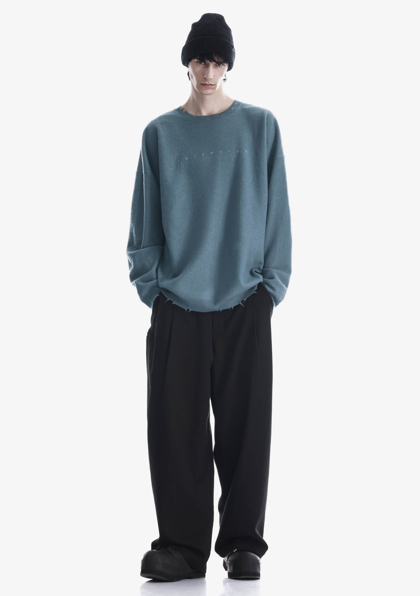 WHALDOZE Wool Sweater Su40