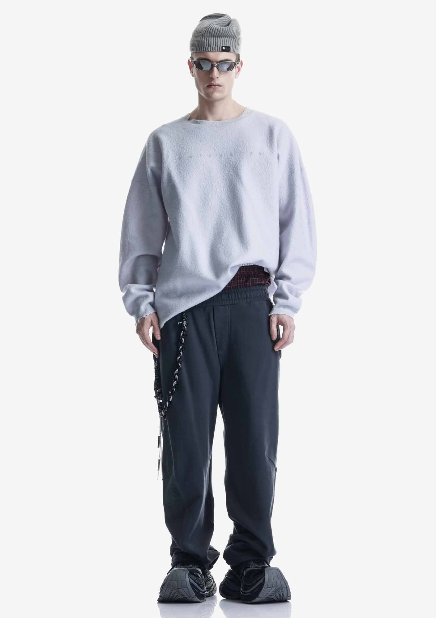 WHALDOZE Wool Sweater